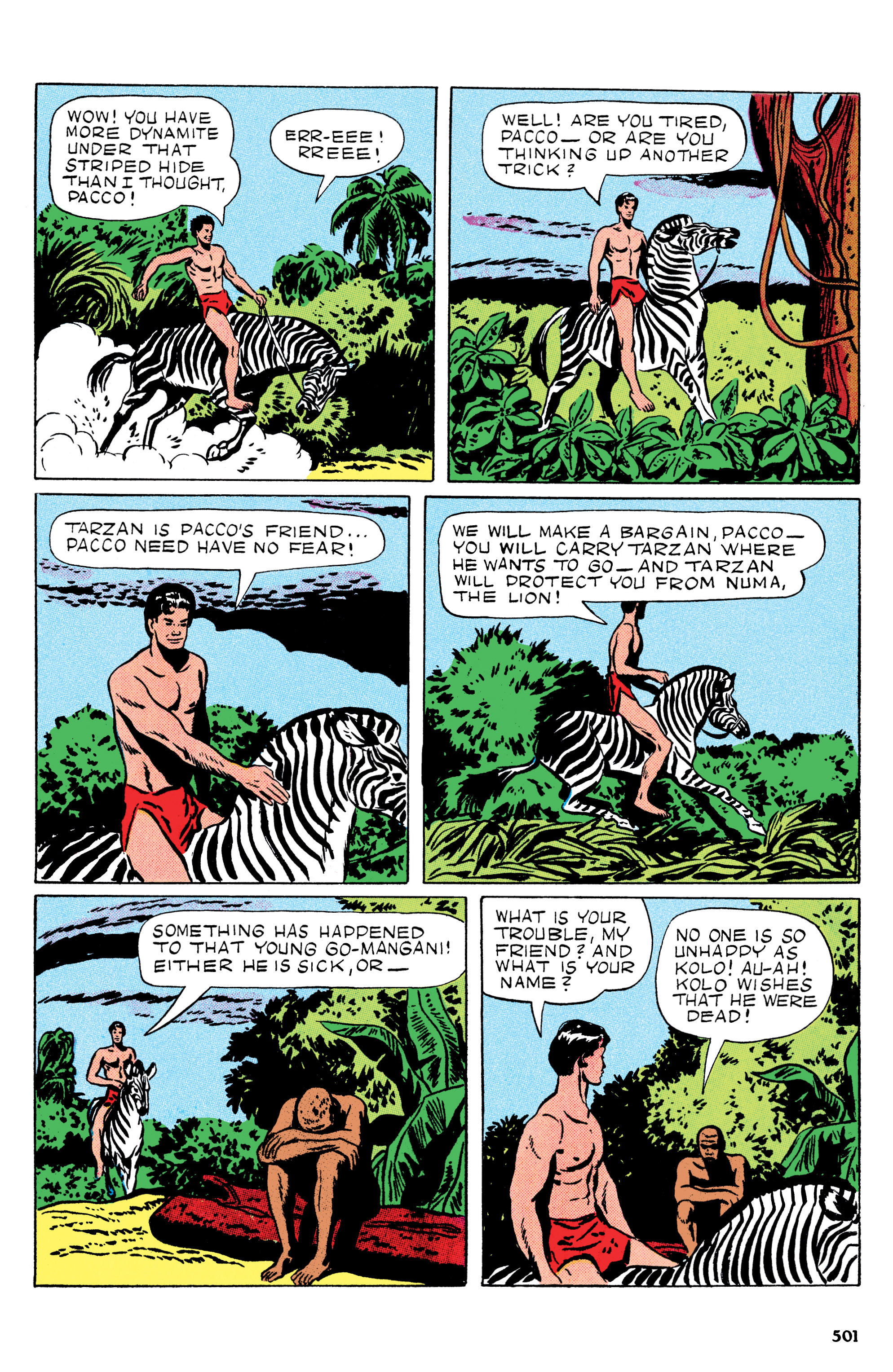 Read online Edgar Rice Burroughs Tarzan: The Jesse Marsh Years Omnibus comic -  Issue # TPB (Part 6) - 3