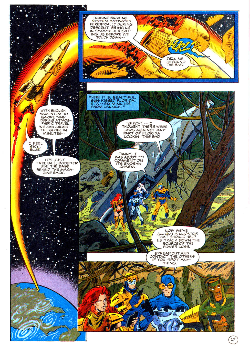 Read online Extreme Justice comic -  Issue #17 - 18