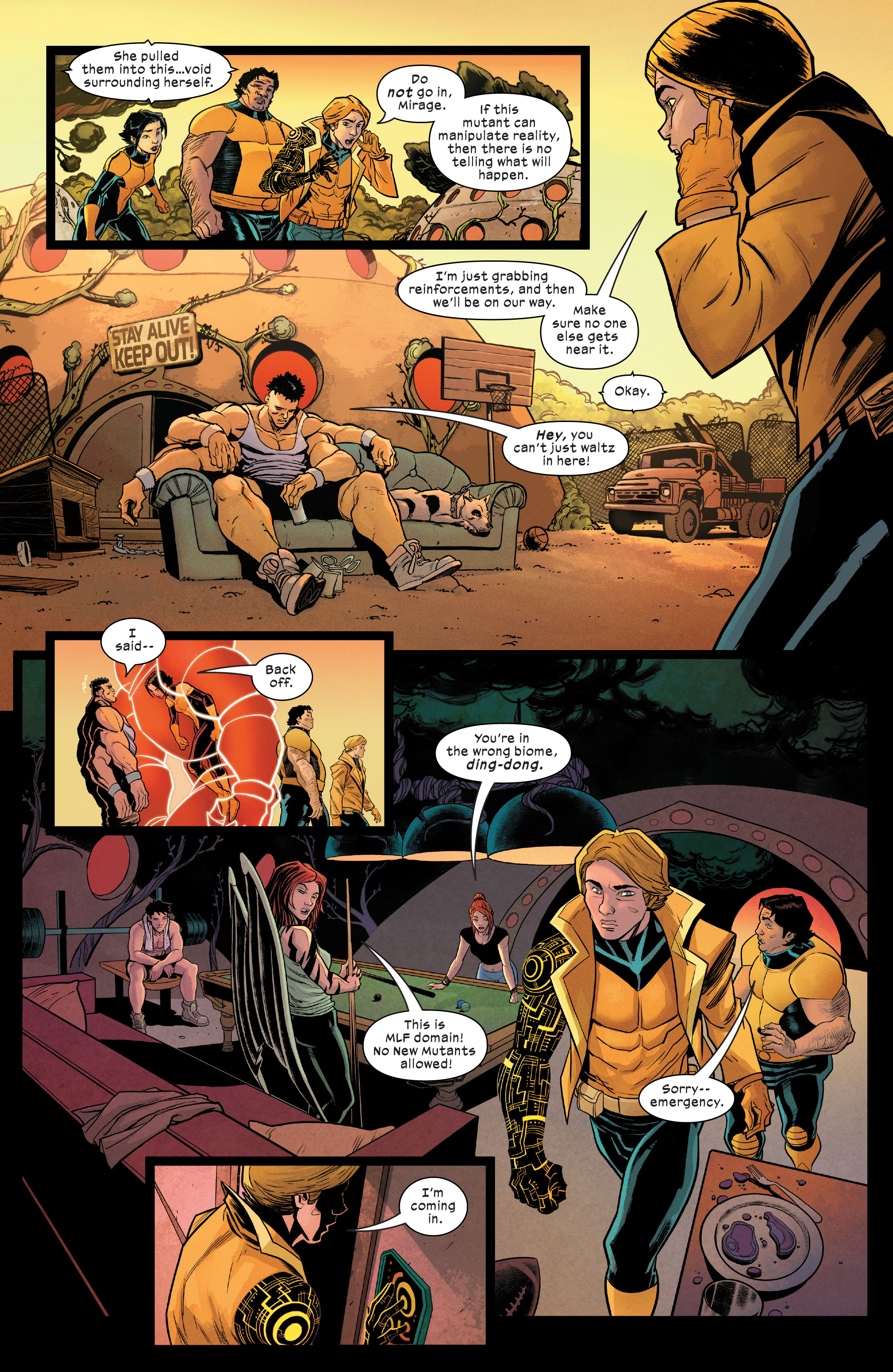 Read online New Mutants (2019) comic -  Issue #9 - 24