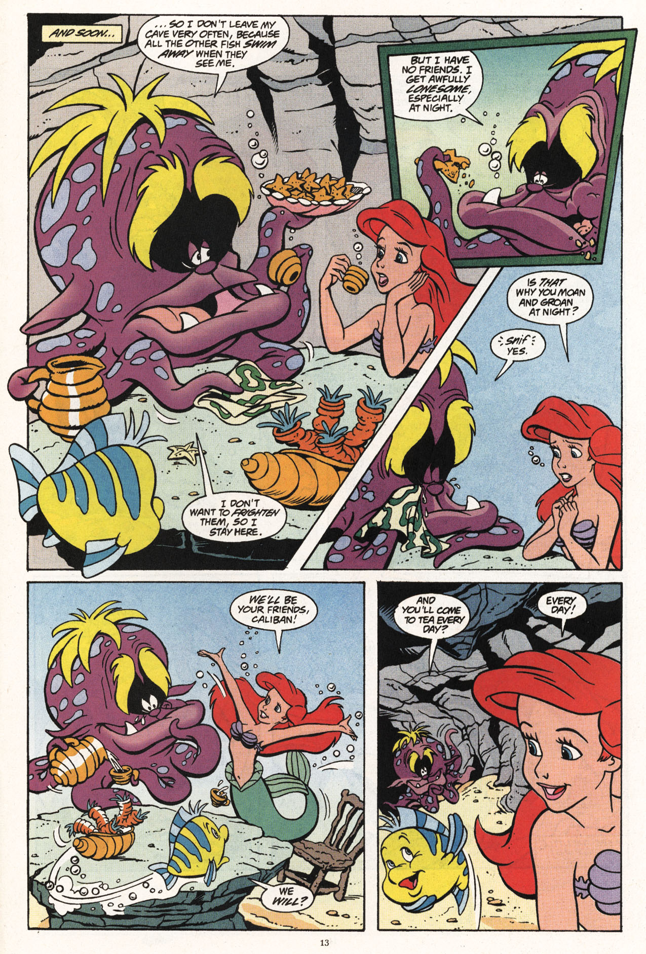 Read online Disney's The Little Mermaid comic -  Issue #10 - 15