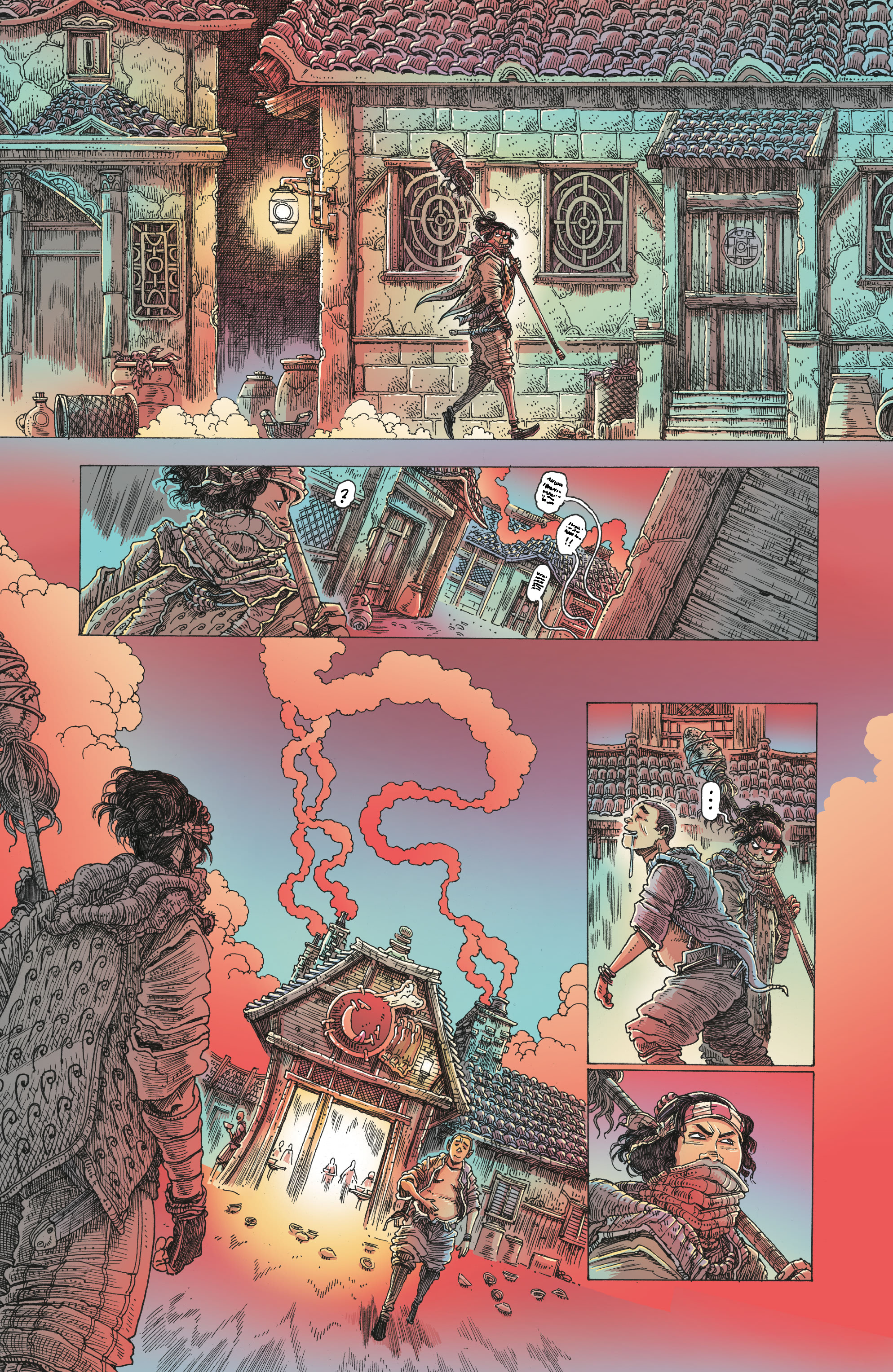 Read online Orphan and the Five Beasts comic -  Issue #3 - 14