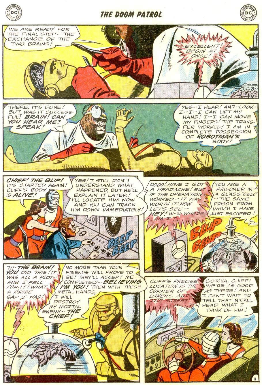Read online Doom Patrol (1964) comic -  Issue #93 - 17