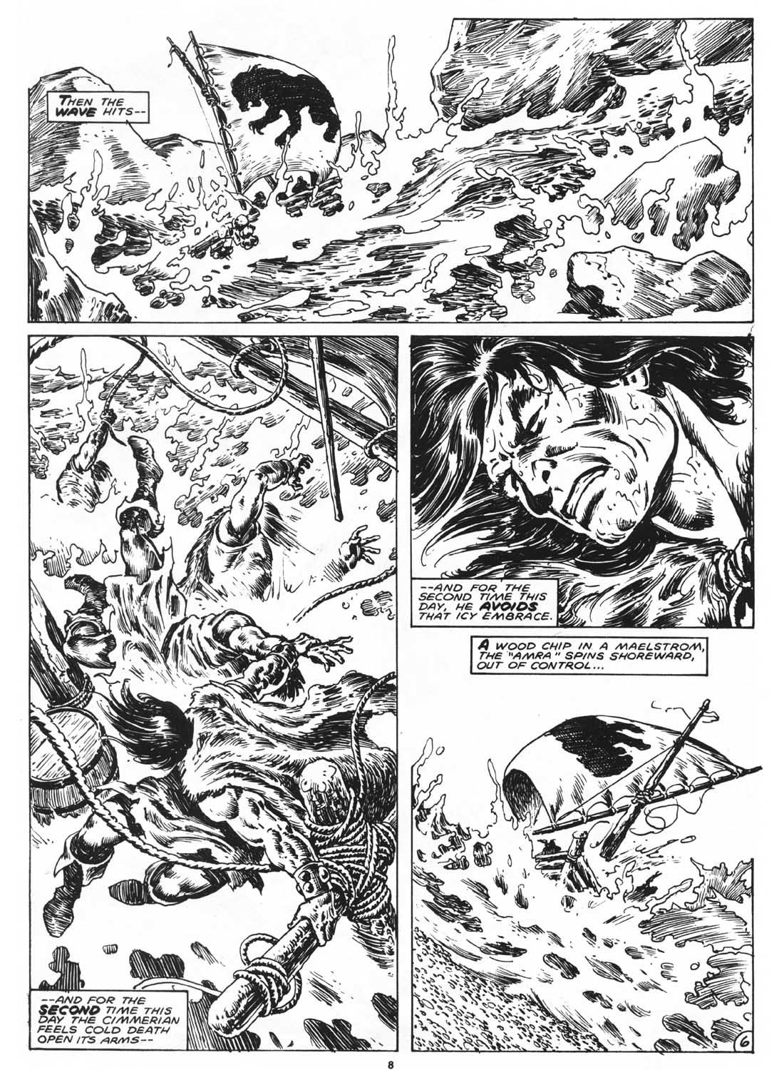 The Savage Sword Of Conan issue 168 - Page 10