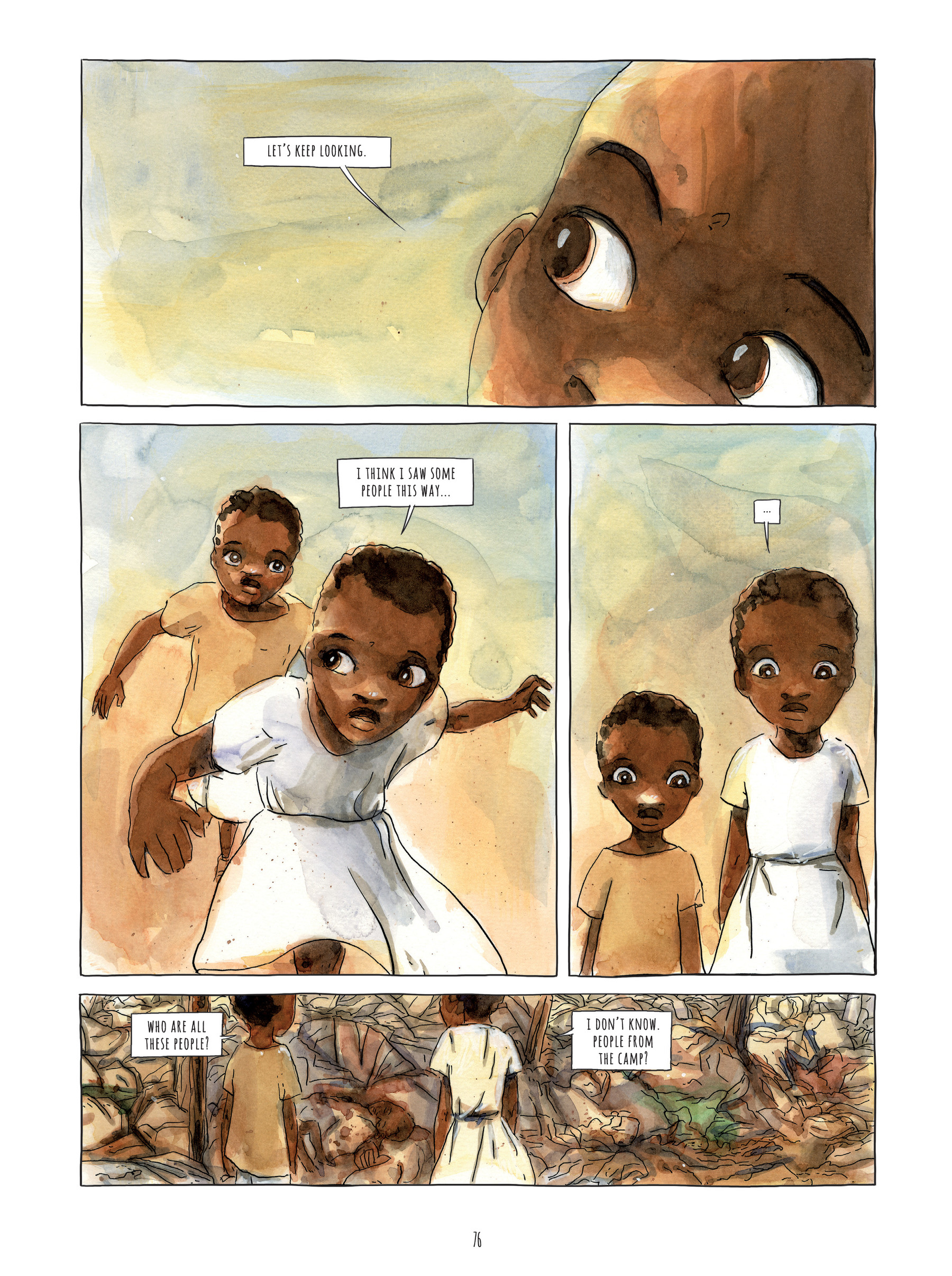 Read online Alice on the Run: One Child's Journey Through the Rwandan Civil War comic -  Issue # TPB - 75