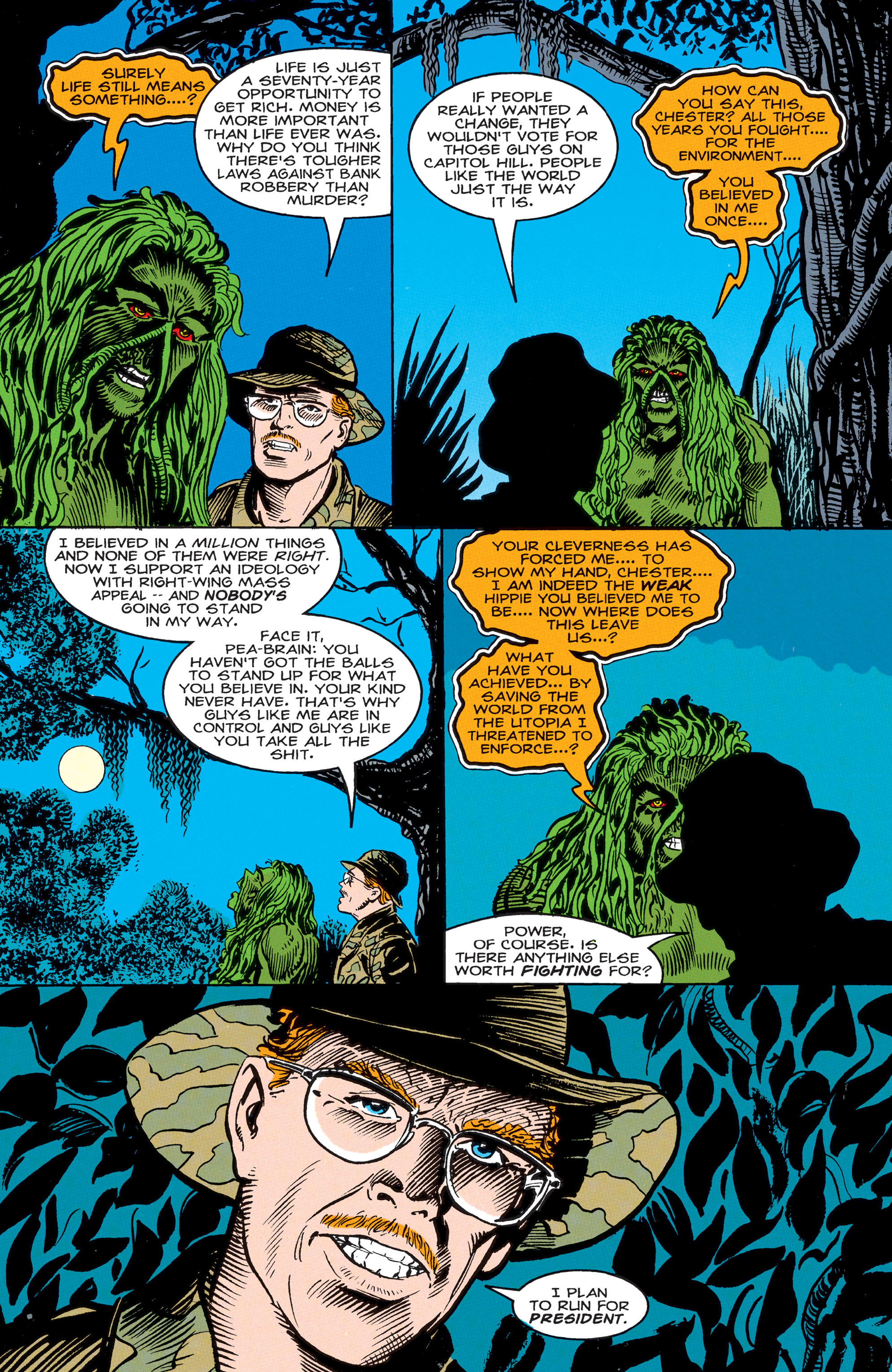 Read online Swamp Thing (1982) comic -  Issue # _TPB - Trial by Fire - 124