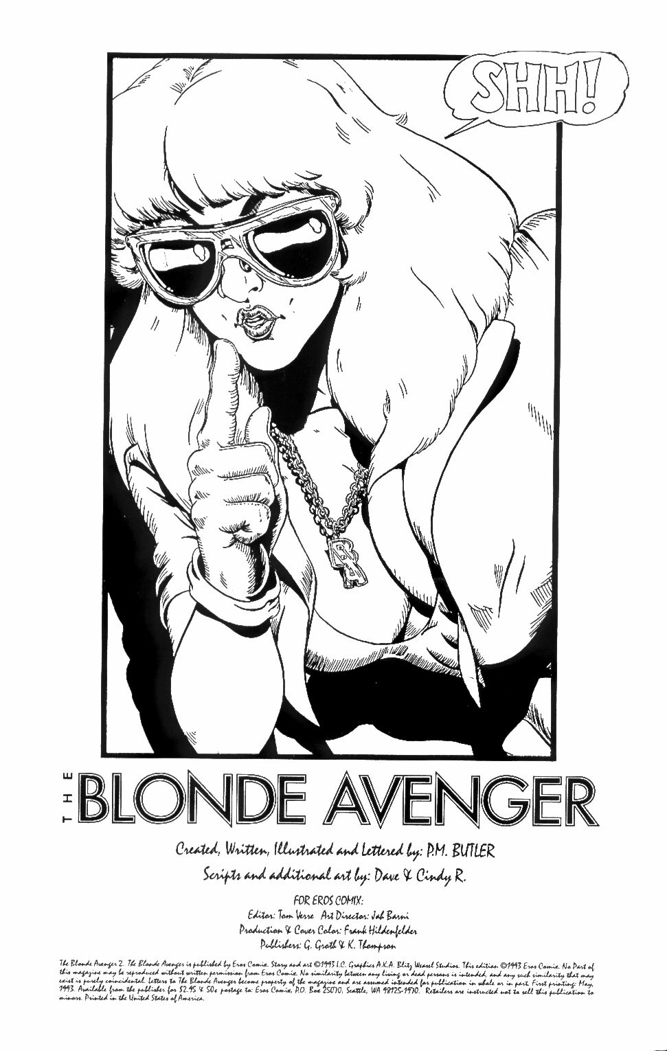 Read online The Blonde Avenger comic -  Issue #2 - 2