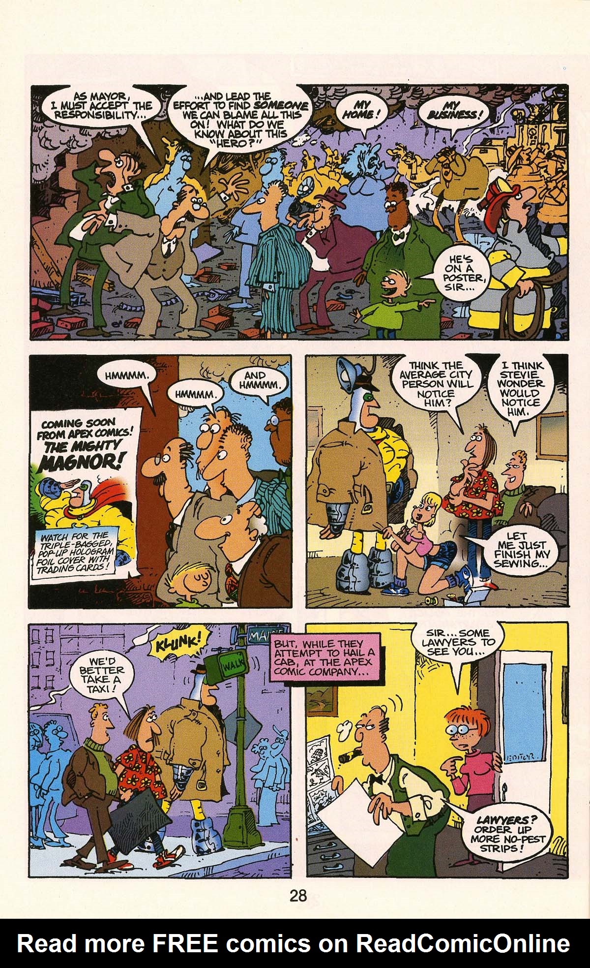 Read online The Mighty Magnor comic -  Issue #2 - 28