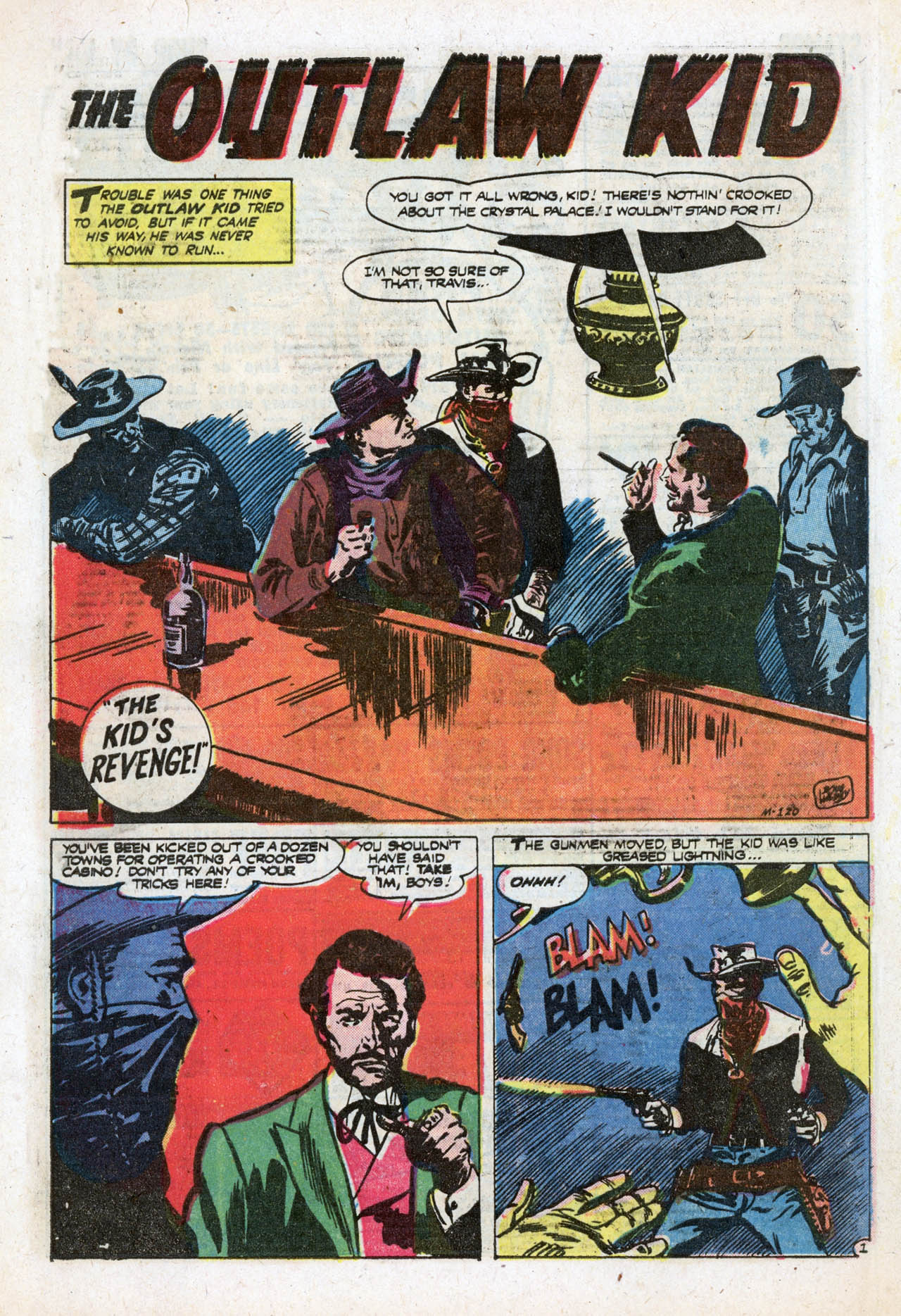 Read online The Outlaw Kid (1954) comic -  Issue #18 - 28