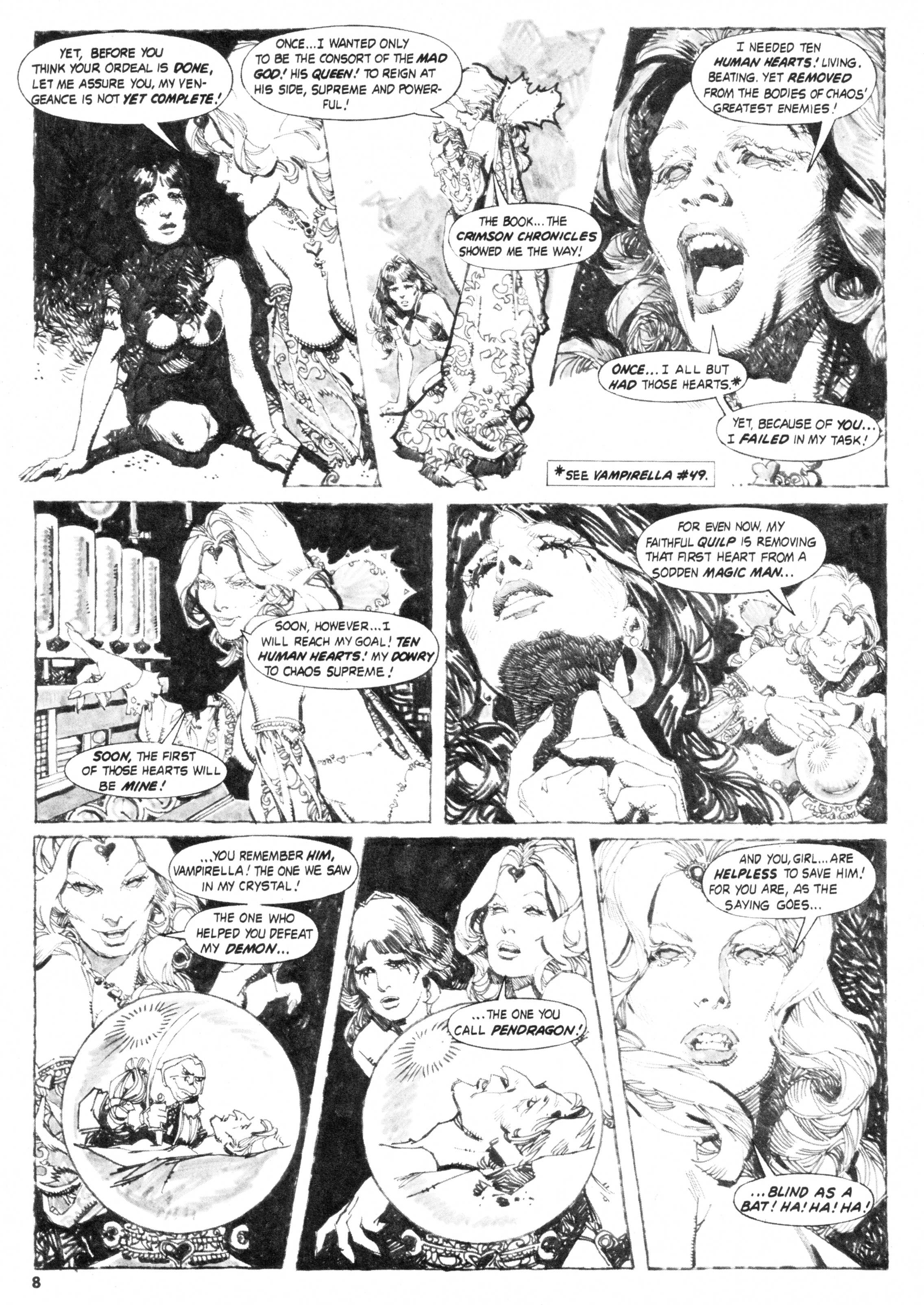 Read online Vampirella (1969) comic -  Issue #61 - 8