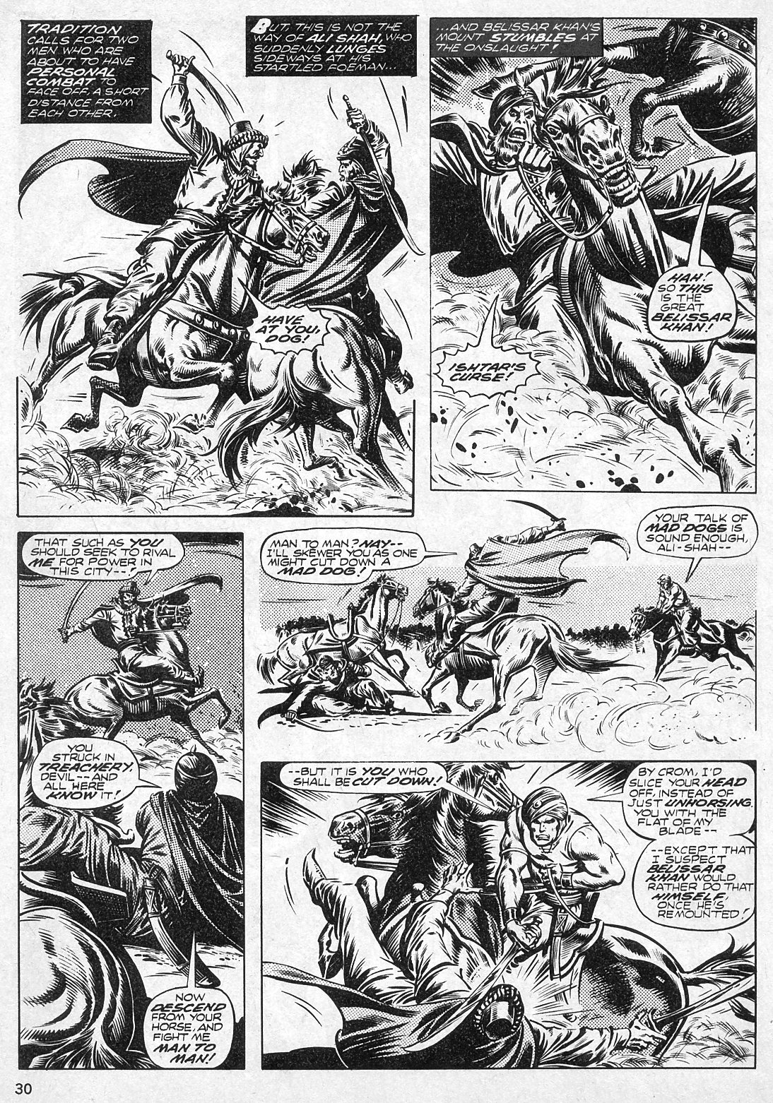 The Savage Sword Of Conan Issue #11 #12 - English 29