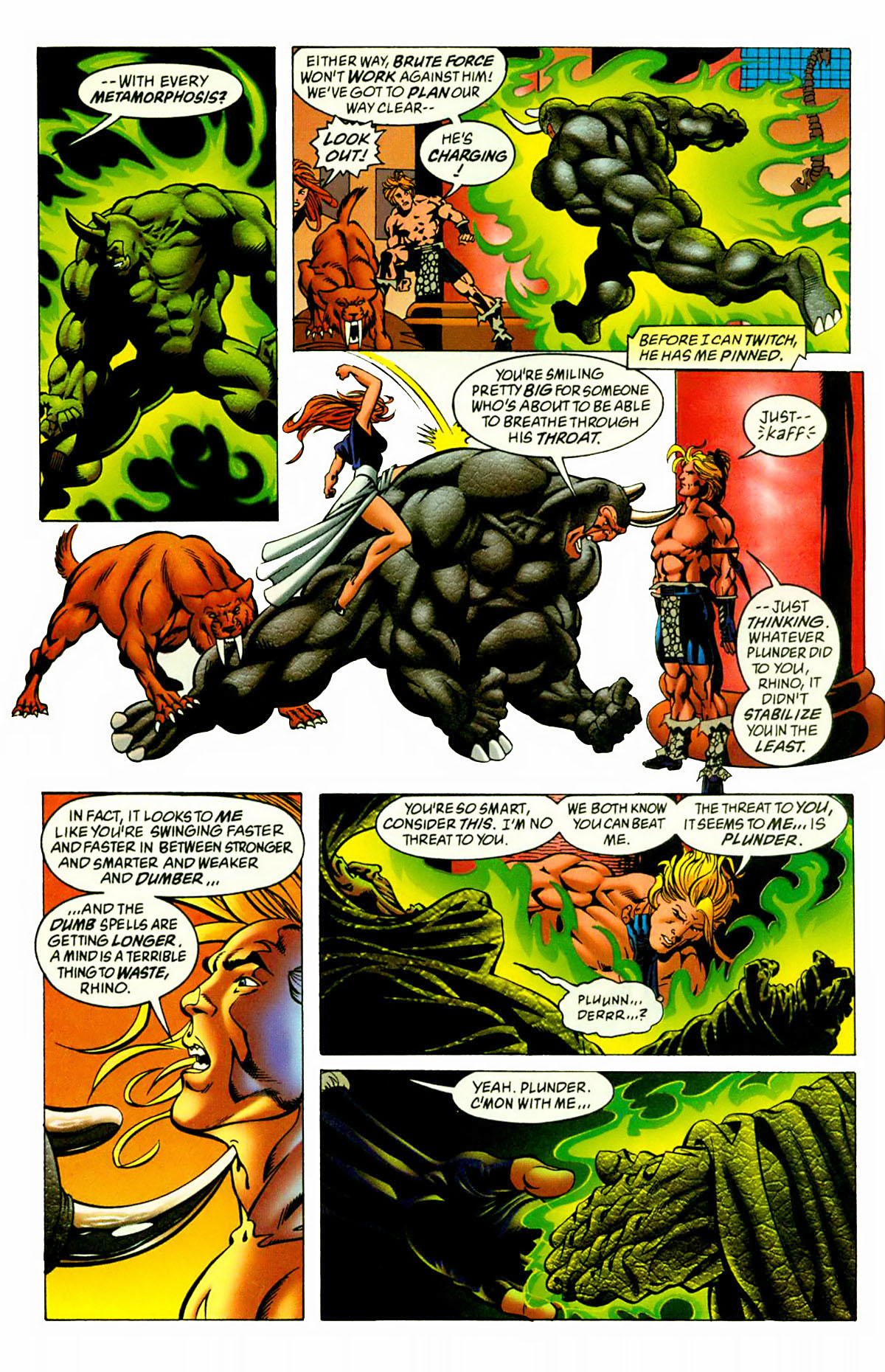 Read online Ka-Zar (1997) comic -  Issue #6 - 10