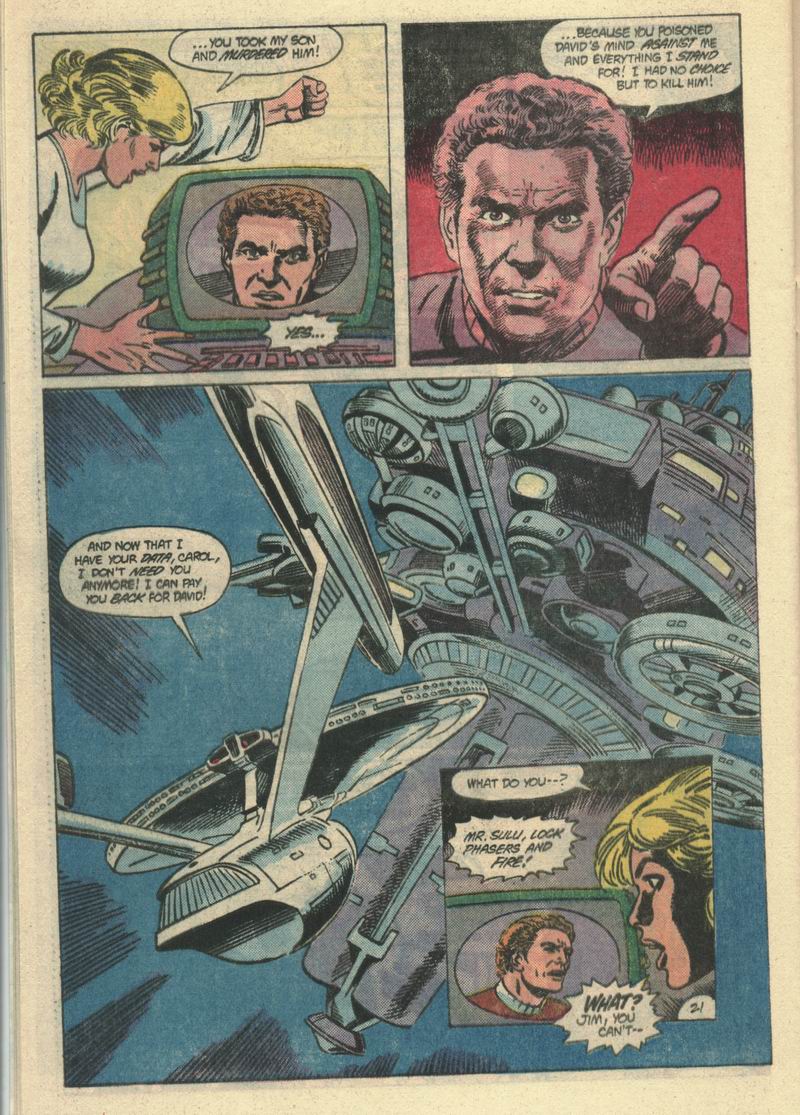 Read online Star Trek (1984) comic -  Issue #9 - 22
