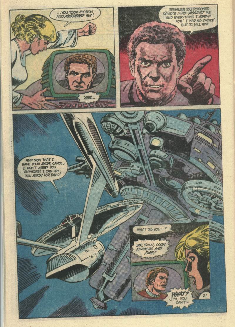 Read online Star Trek (1984) comic -  Issue #9 - 22
