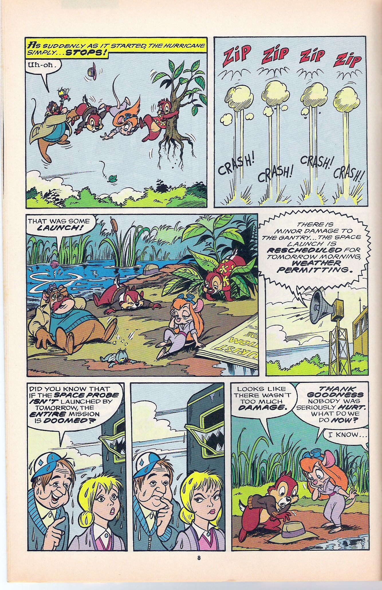 Read online Disney's Chip 'N Dale Rescue Rangers comic -  Issue #8 - 12