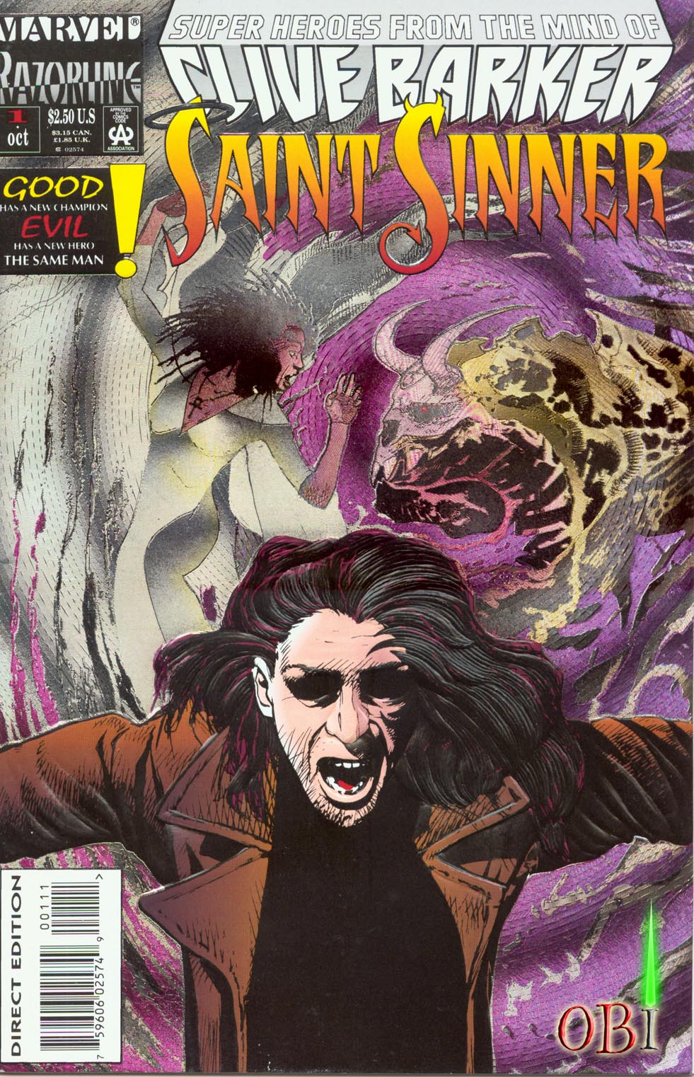 Read online Saint Sinner comic -  Issue #1 - 1