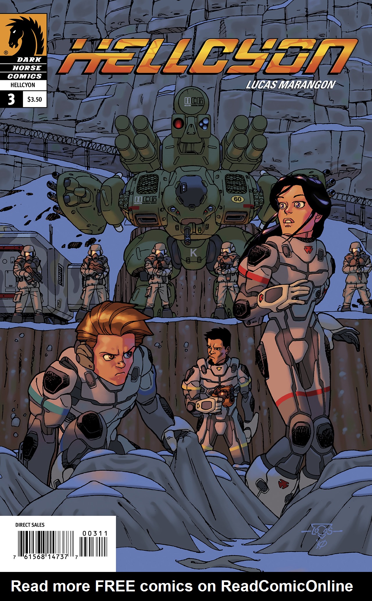 Read online Hellcyon comic -  Issue #3 - 1