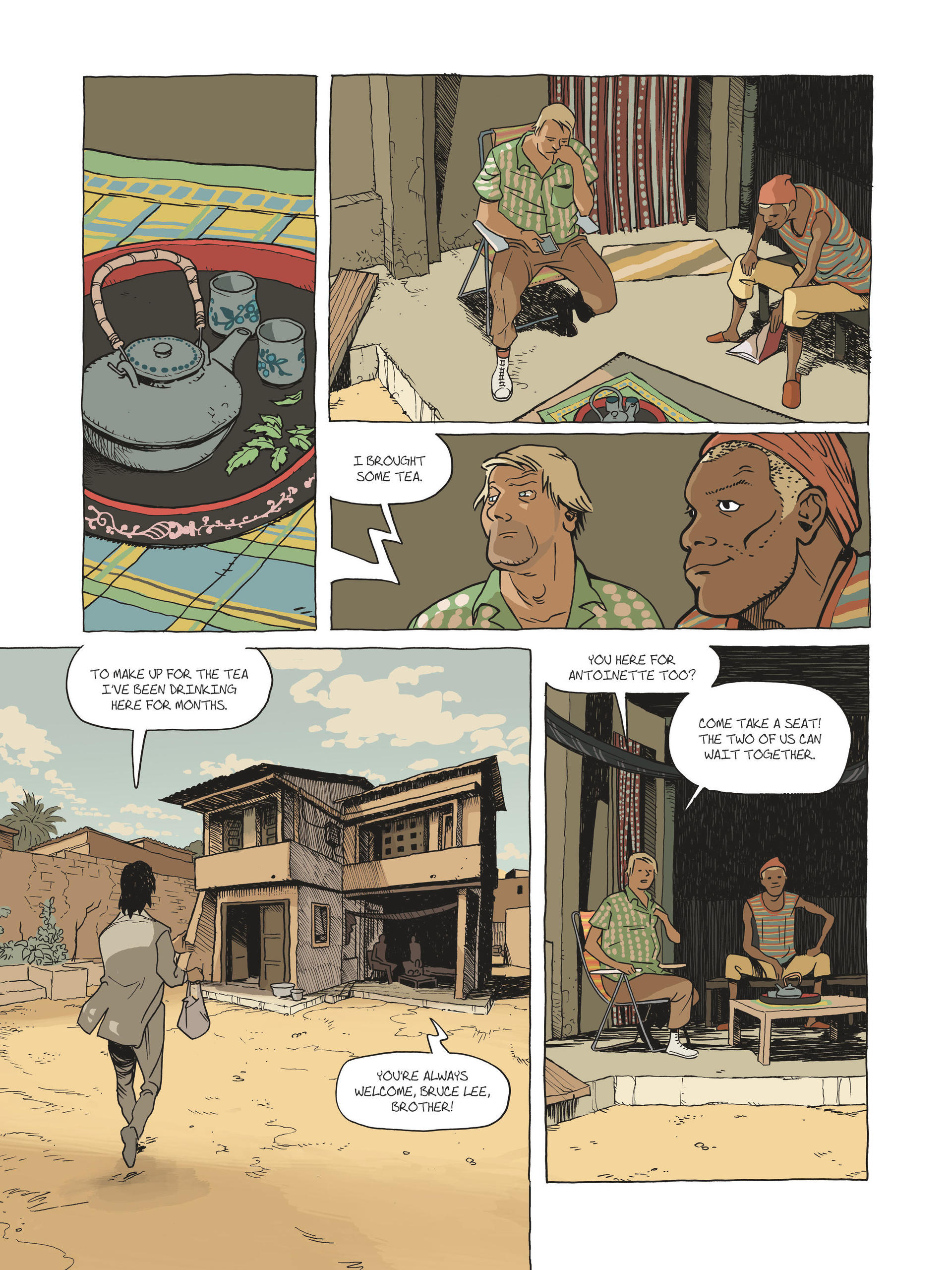 Read online Zidrou-Beuchot's African Trilogy comic -  Issue # TPB 3 - 12