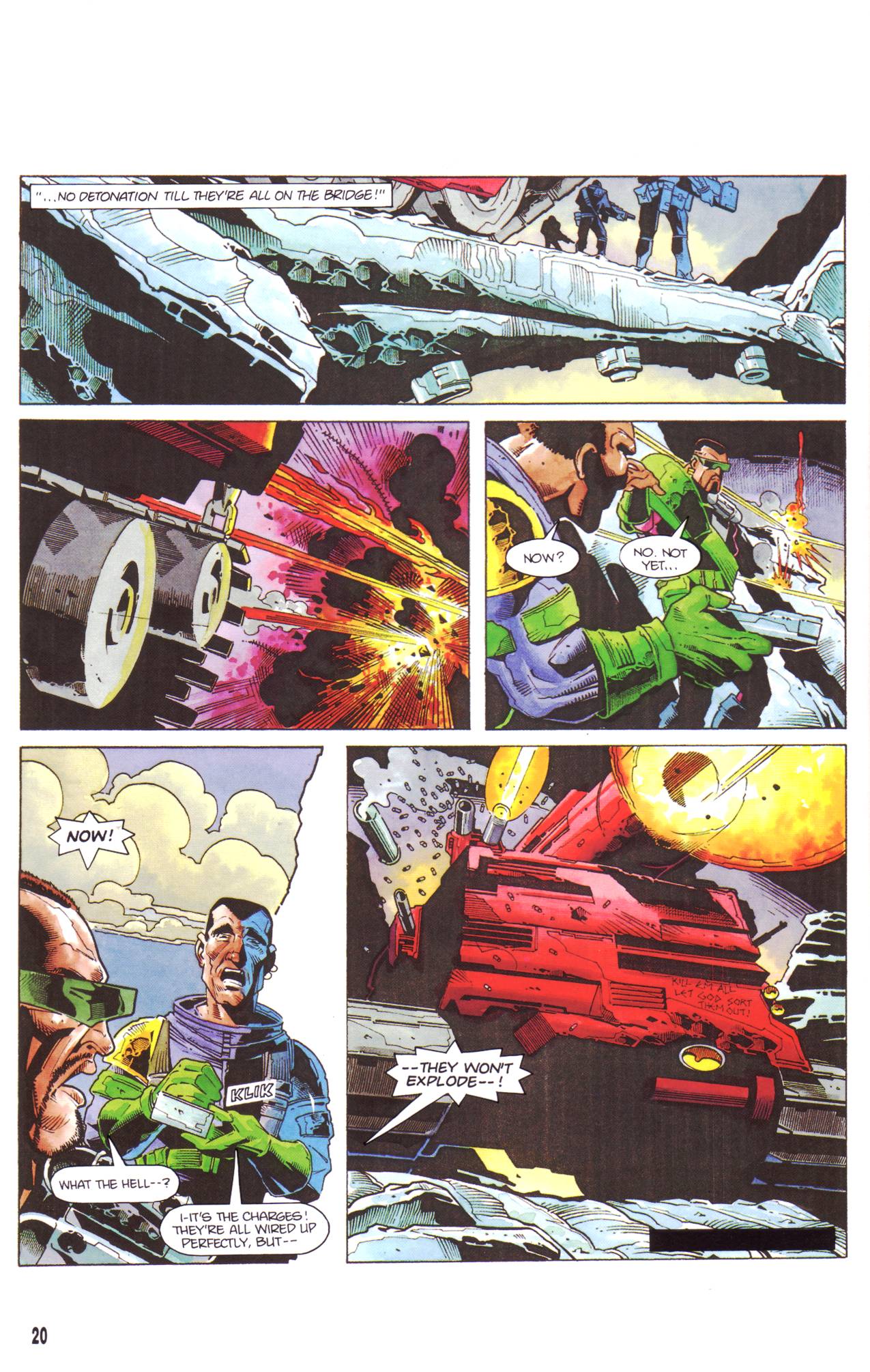 Read online Rogue Trooper:  The Final Warrior comic -  Issue #4 - 21