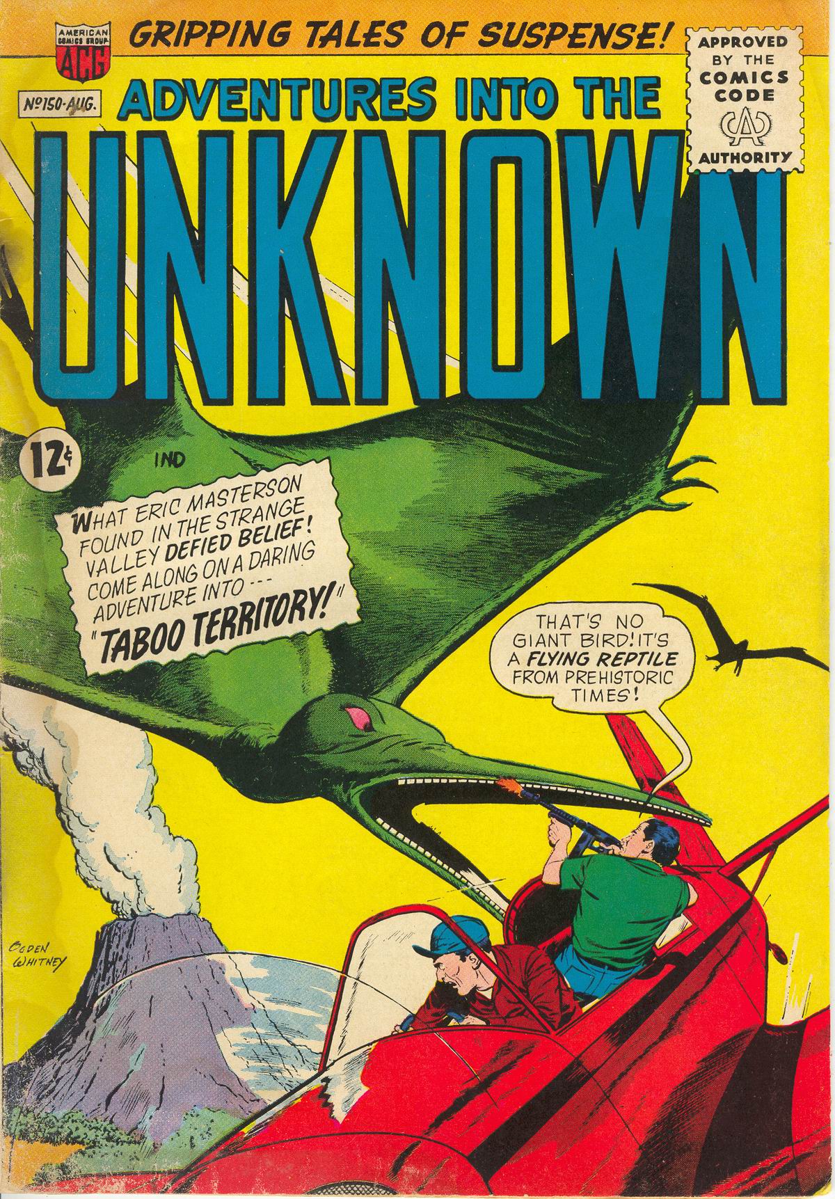 Read online Adventures Into The Unknown comic -  Issue #150 - 1