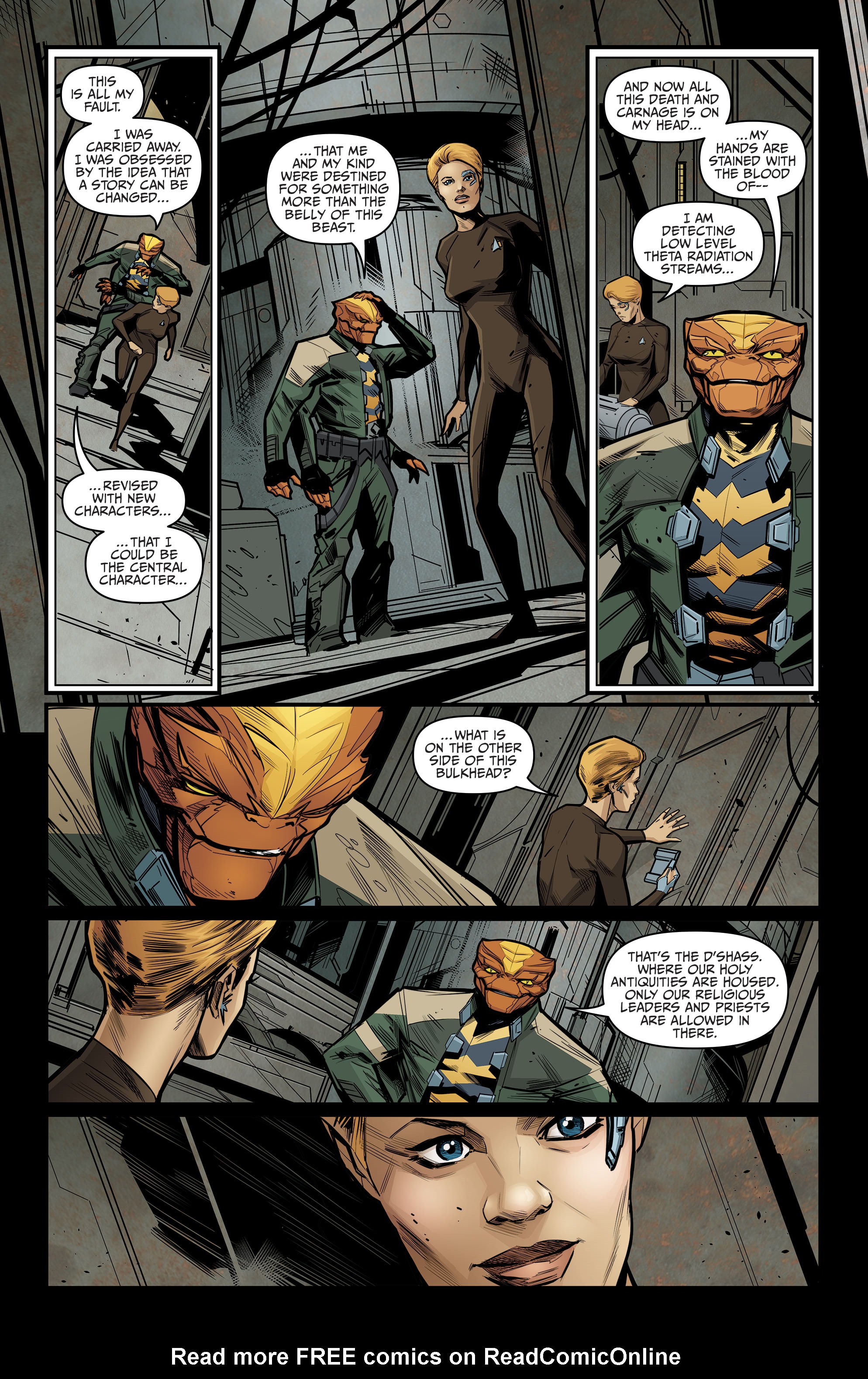 Read online Star Trek: Voyager—Seven’s Reckoning comic -  Issue #3 - 12