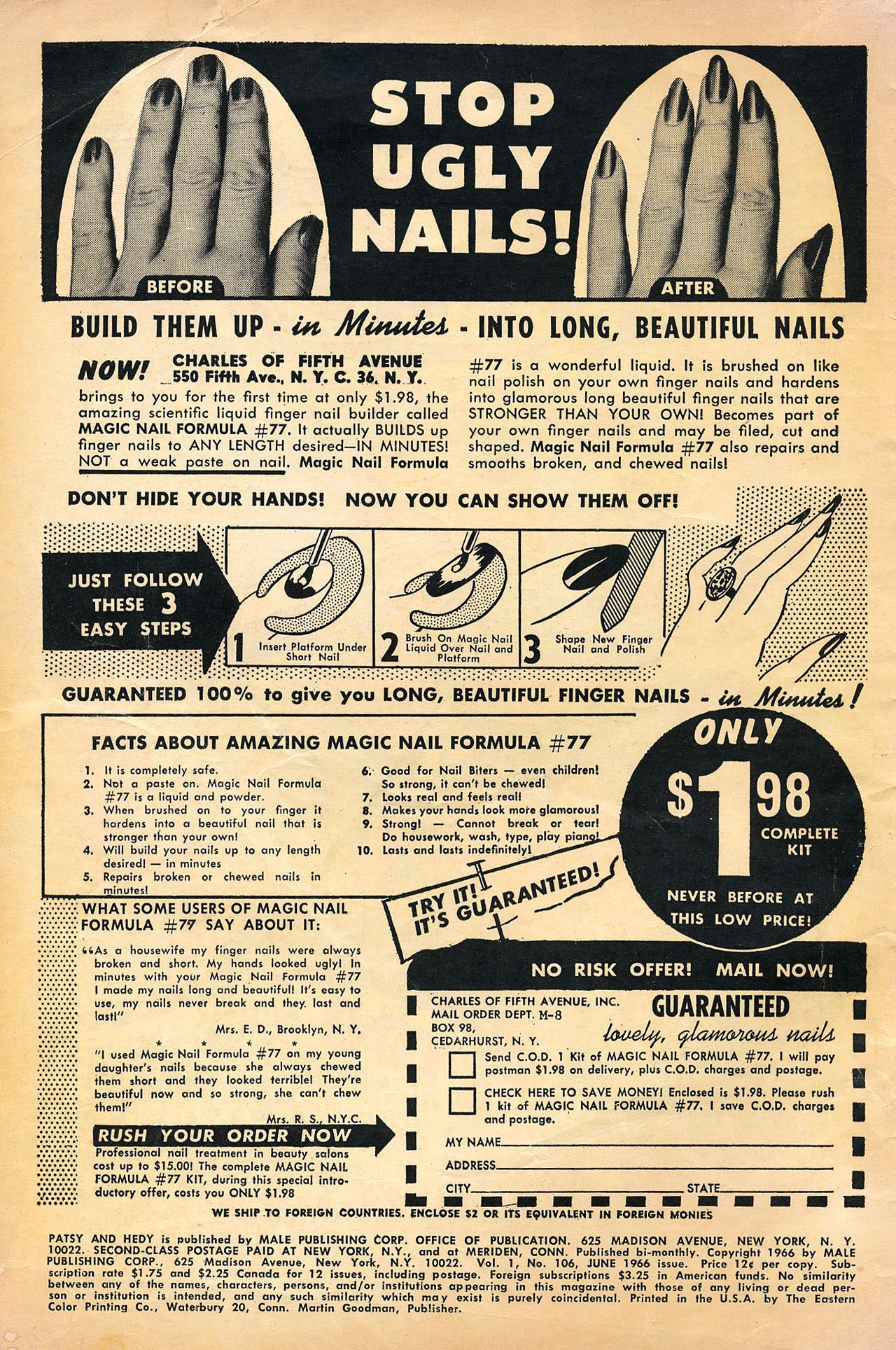 Read online Patsy and Hedy comic -  Issue #106 - 2