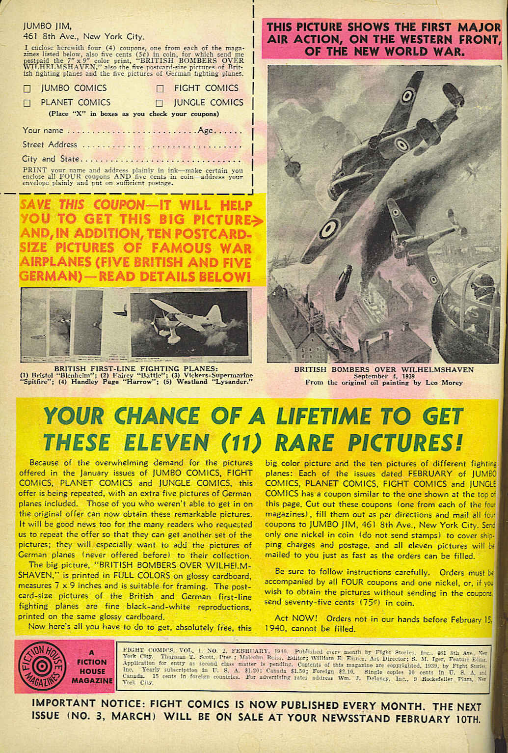 Read online Fight Comics comic -  Issue #2 - 2