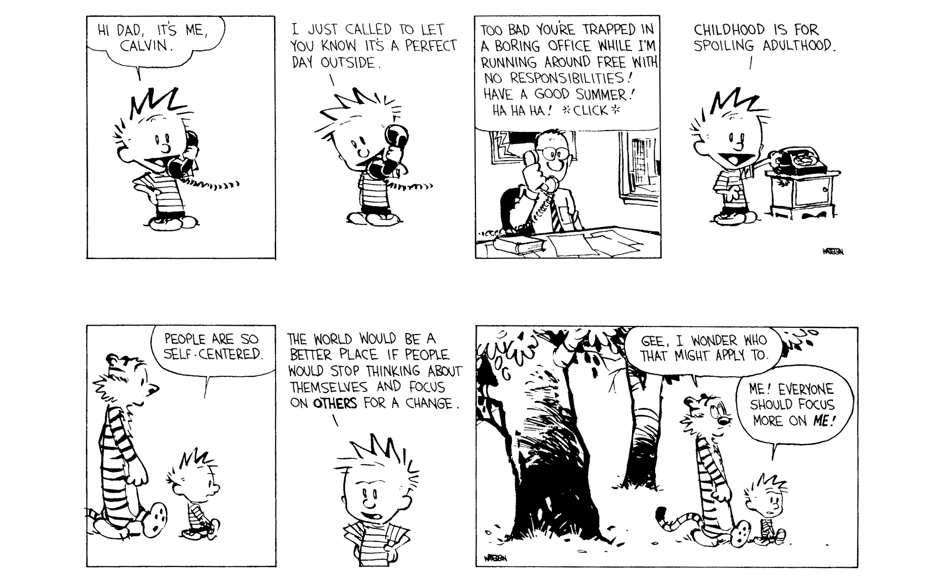 Read online Calvin and Hobbes comic -  Issue #8 - 106