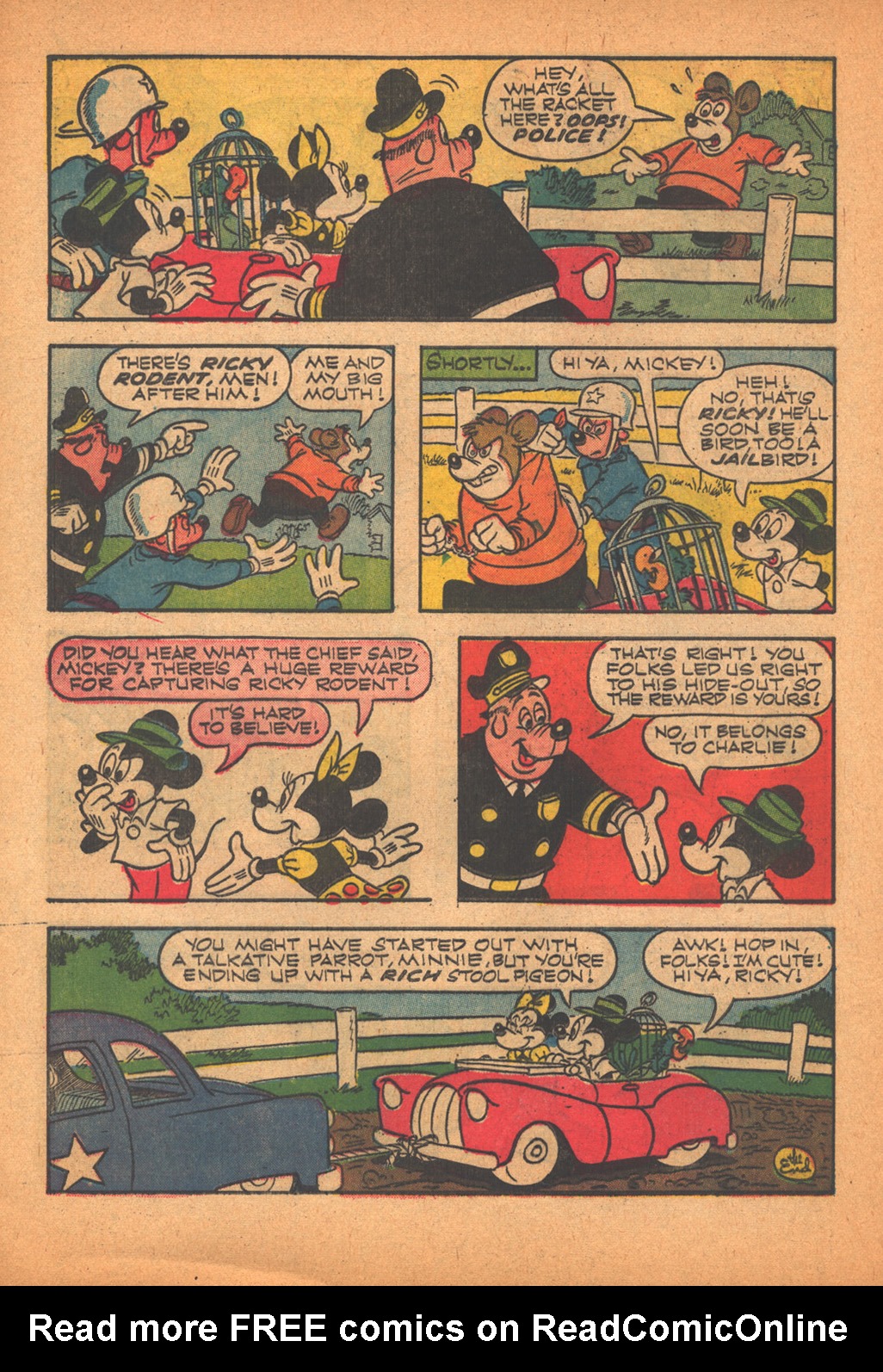 Read online Walt Disney's Mickey Mouse comic -  Issue #92 - 24