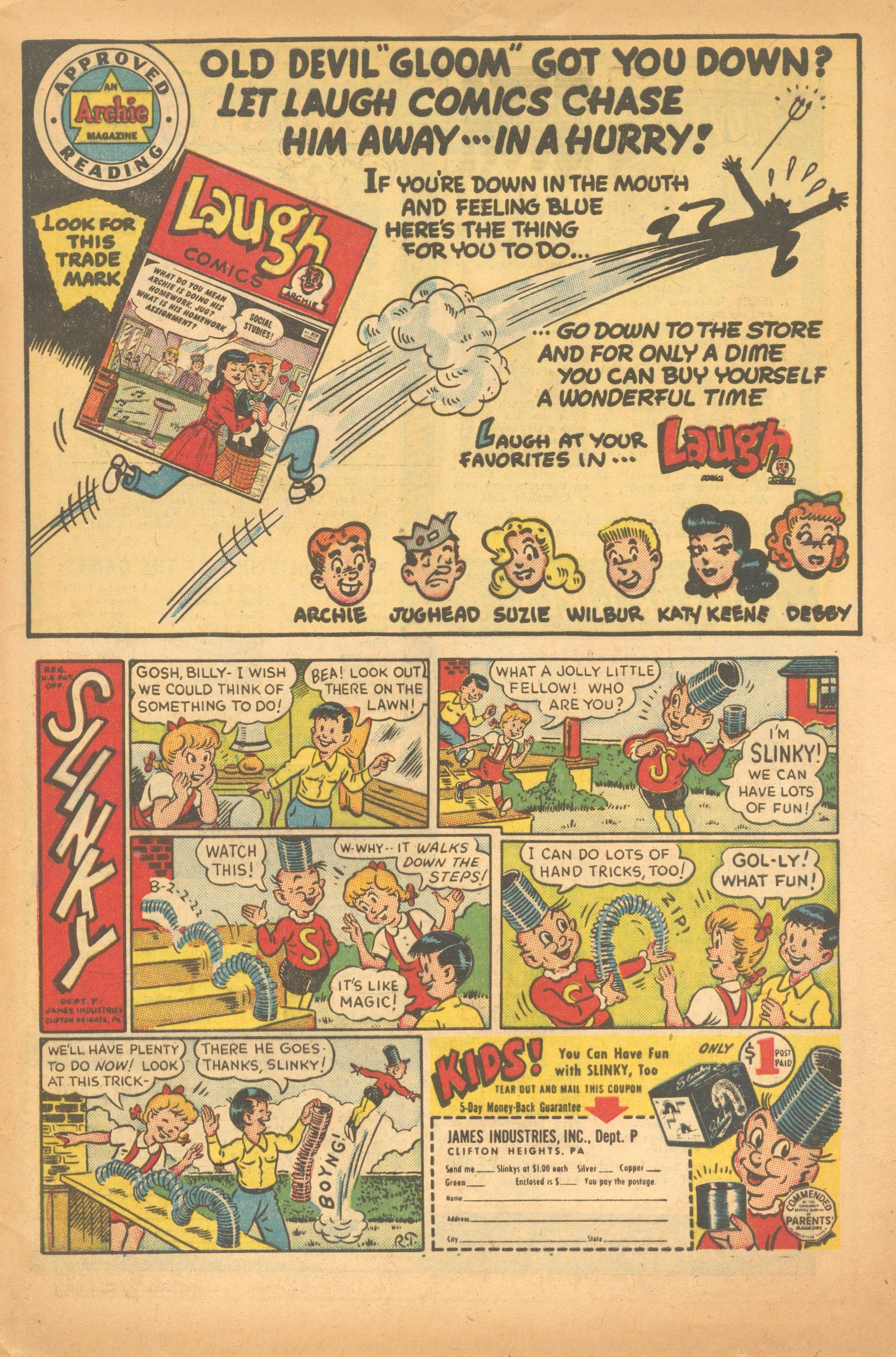 Read online Super Duck Comics comic -  Issue #47 - 33