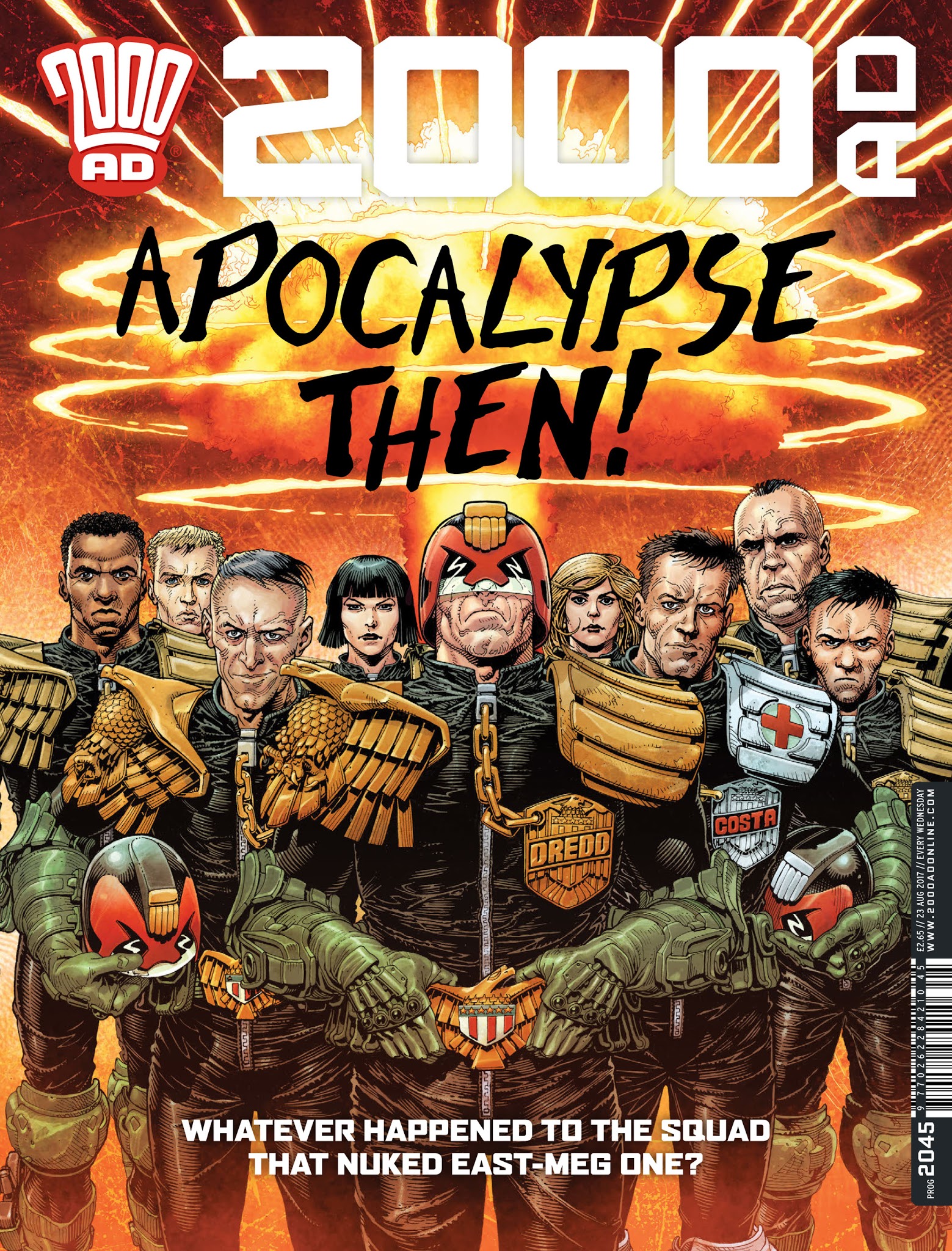 Read online 2000 AD comic -  Issue #2045 - 1