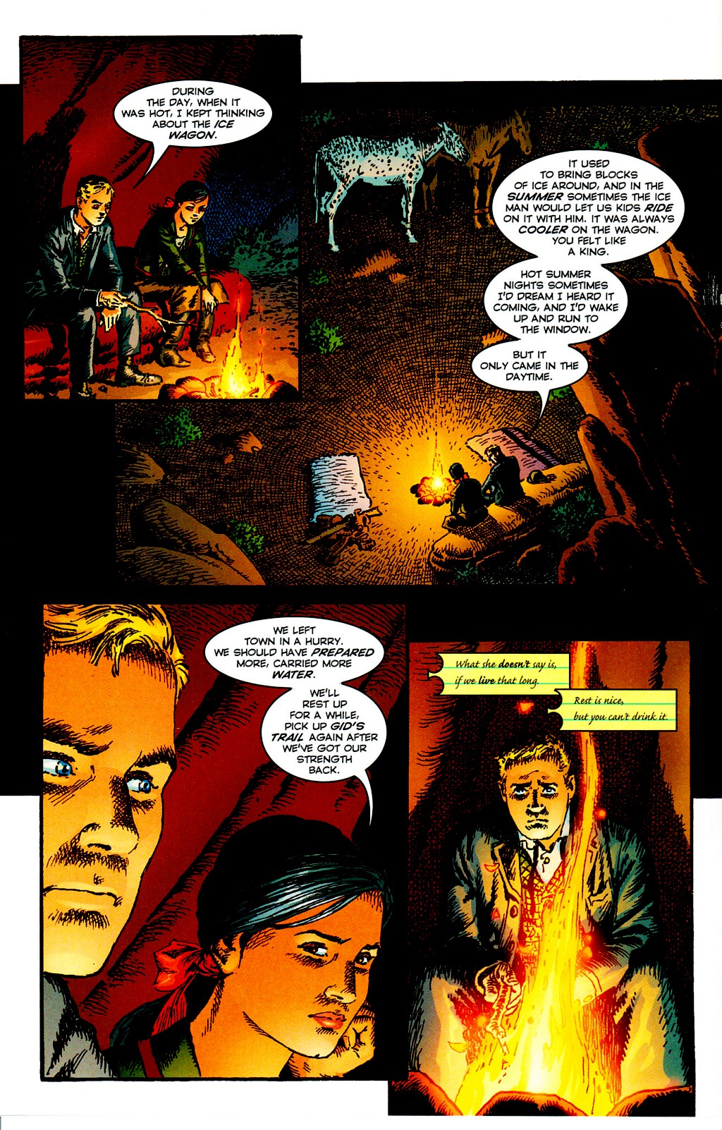 Read online Desperadoes: Quiet Of The Grave comic -  Issue #4 - 8