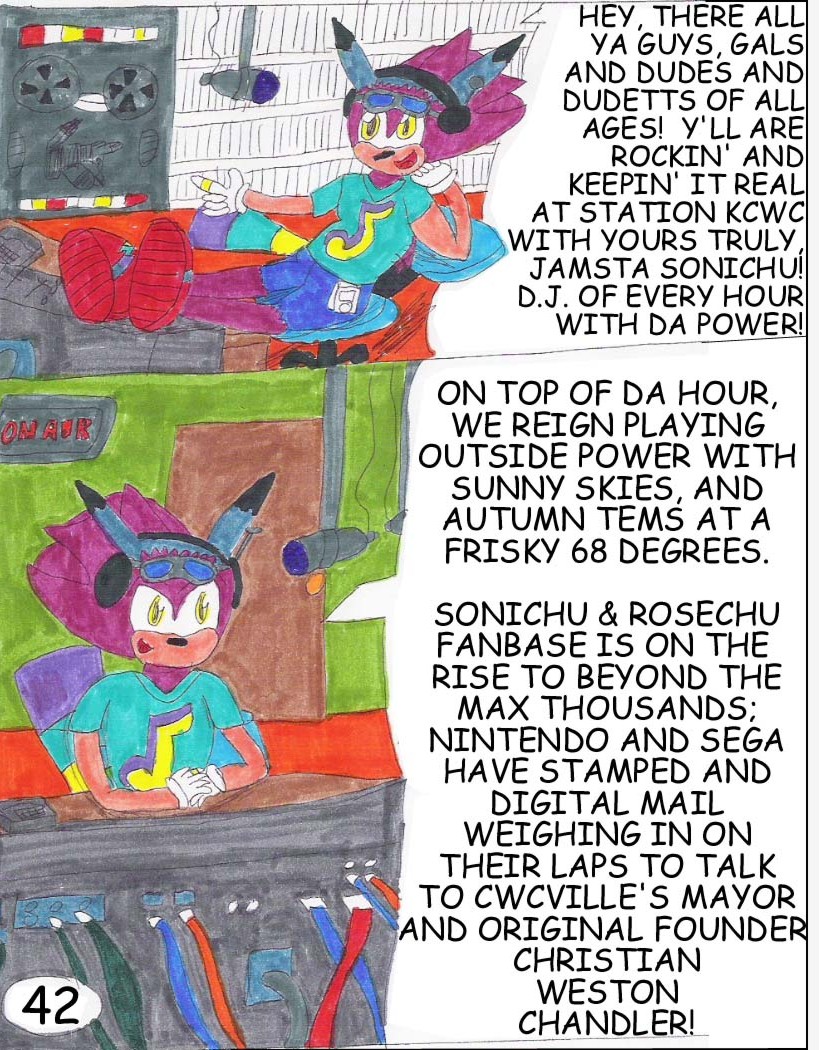 Read online Sonichu comic -  Issue #7 - 44