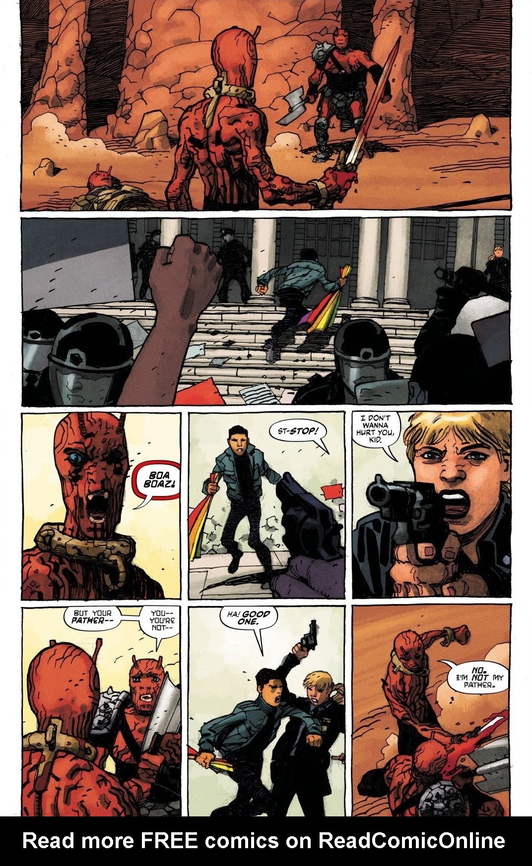 Read online Barbalien: Red Planet comic -  Issue #5 - 13