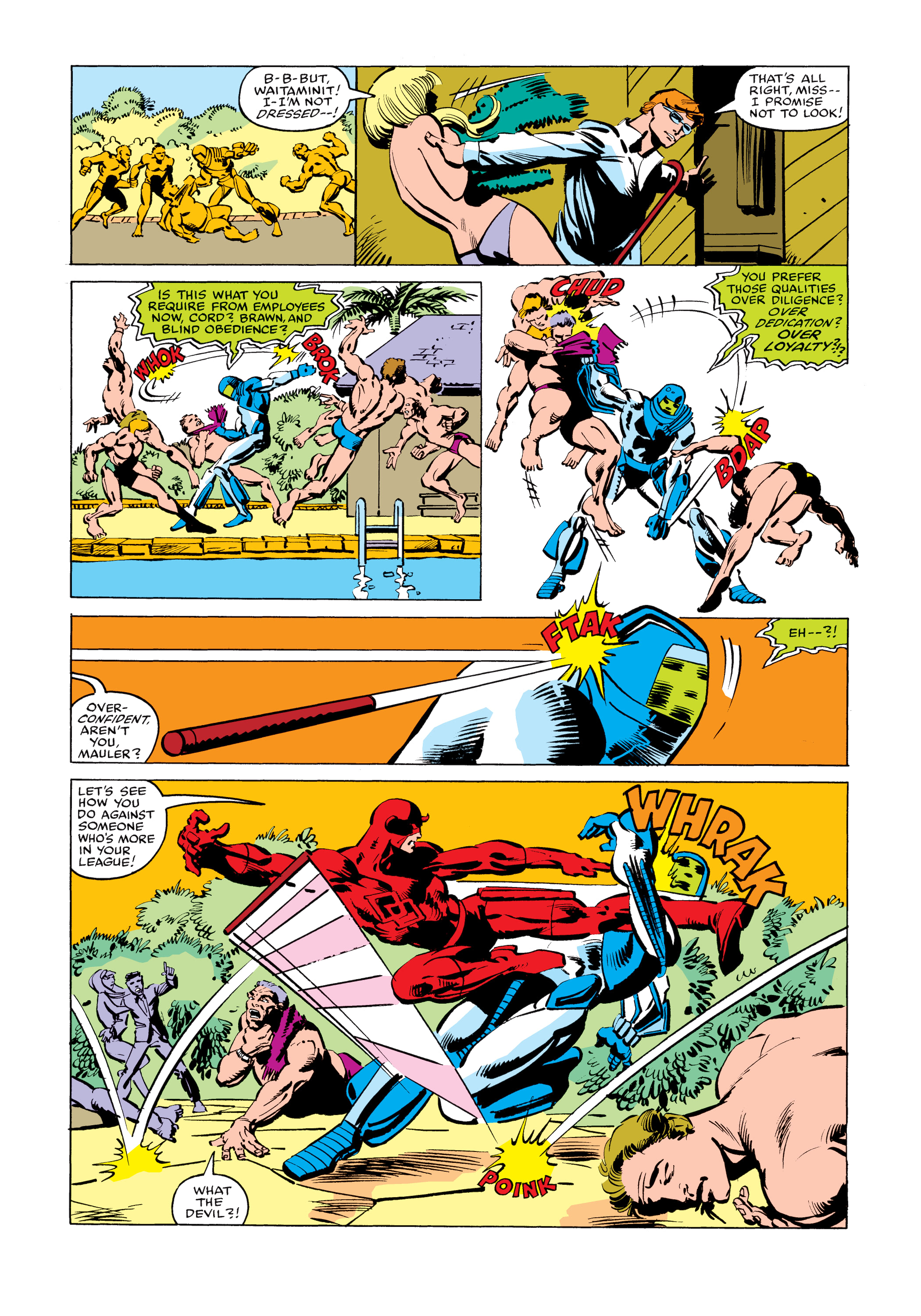 Read online Marvel Masterworks: Daredevil comic -  Issue # TPB 15 (Part 2) - 56