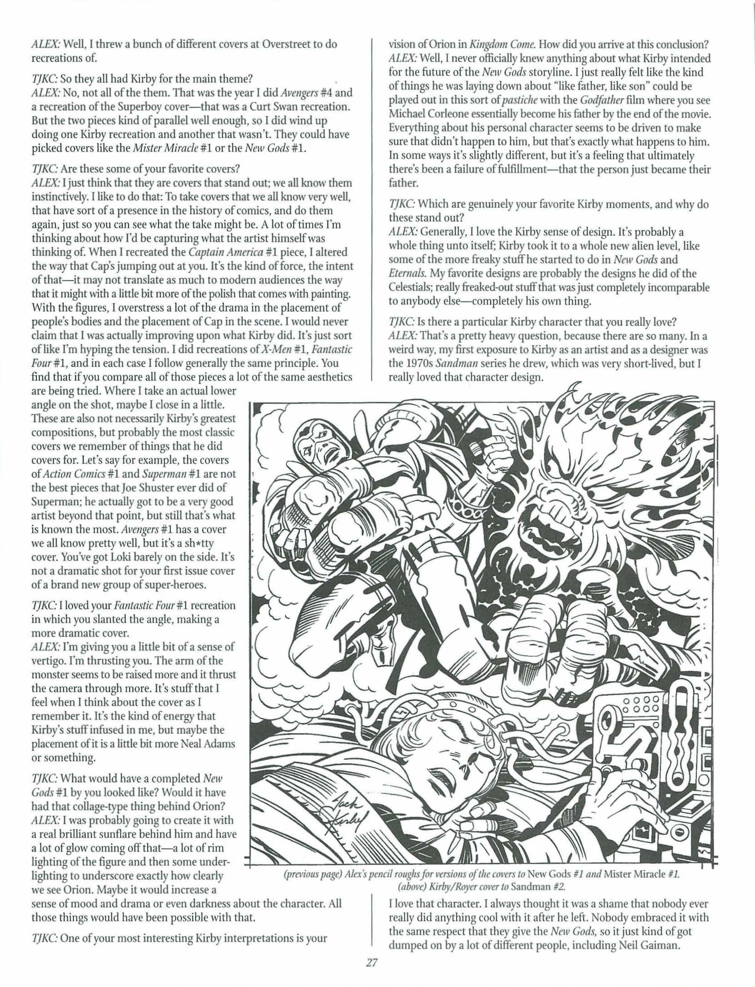 Read online The Jack Kirby Collector comic -  Issue #27 - 61