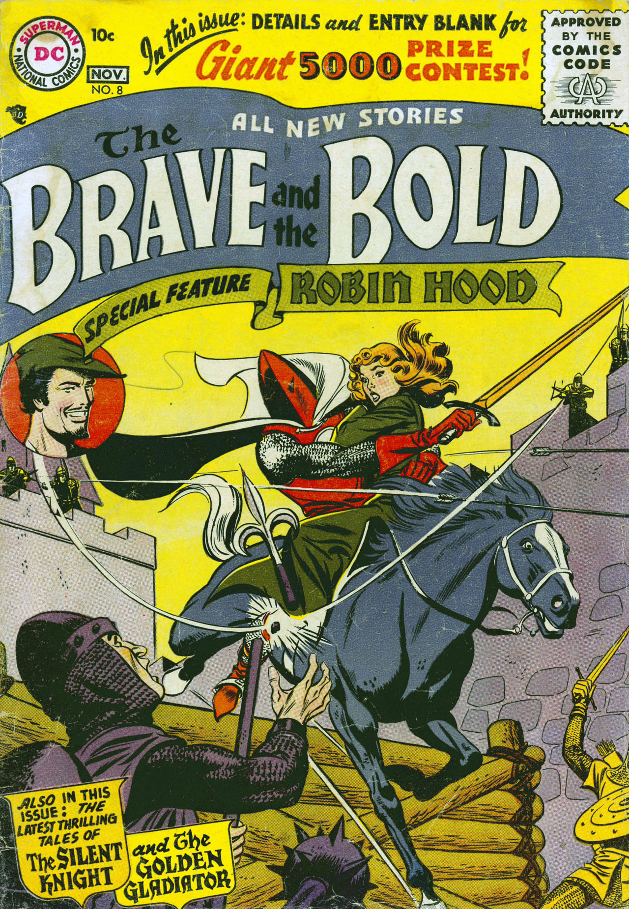 Read online The Brave and the Bold (1955) comic -  Issue #8 - 1