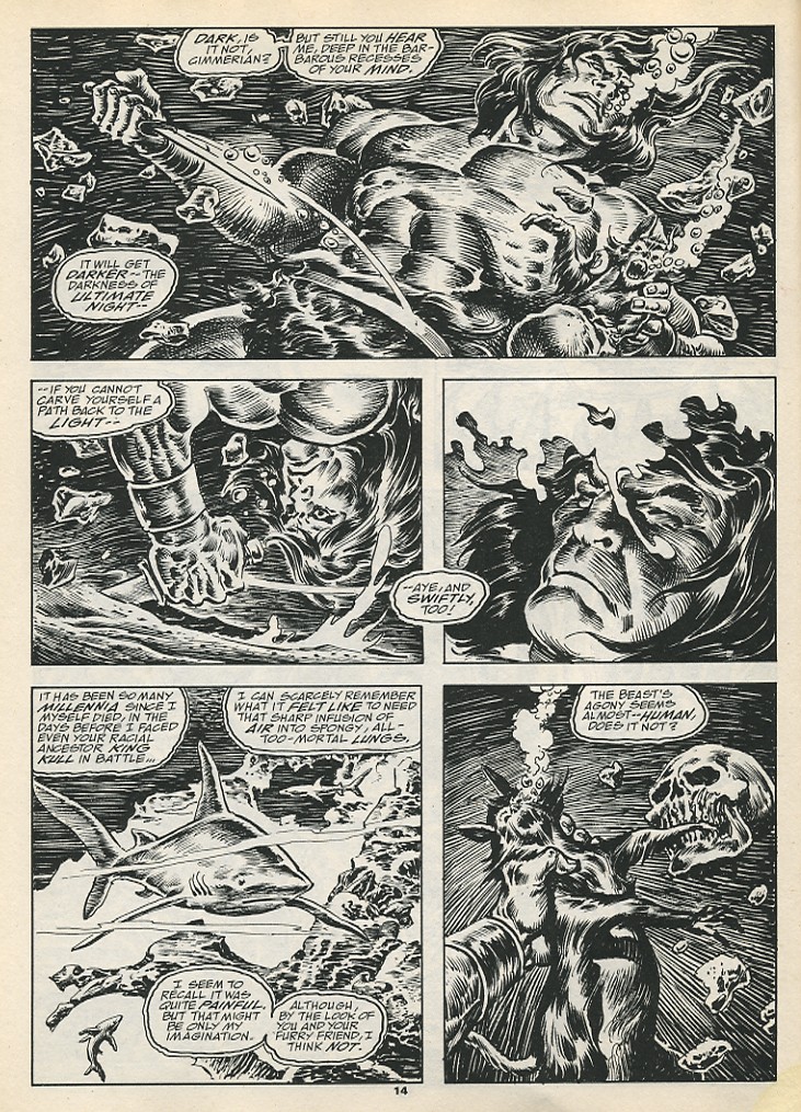 Read online The Savage Sword Of Conan comic -  Issue #192 - 16