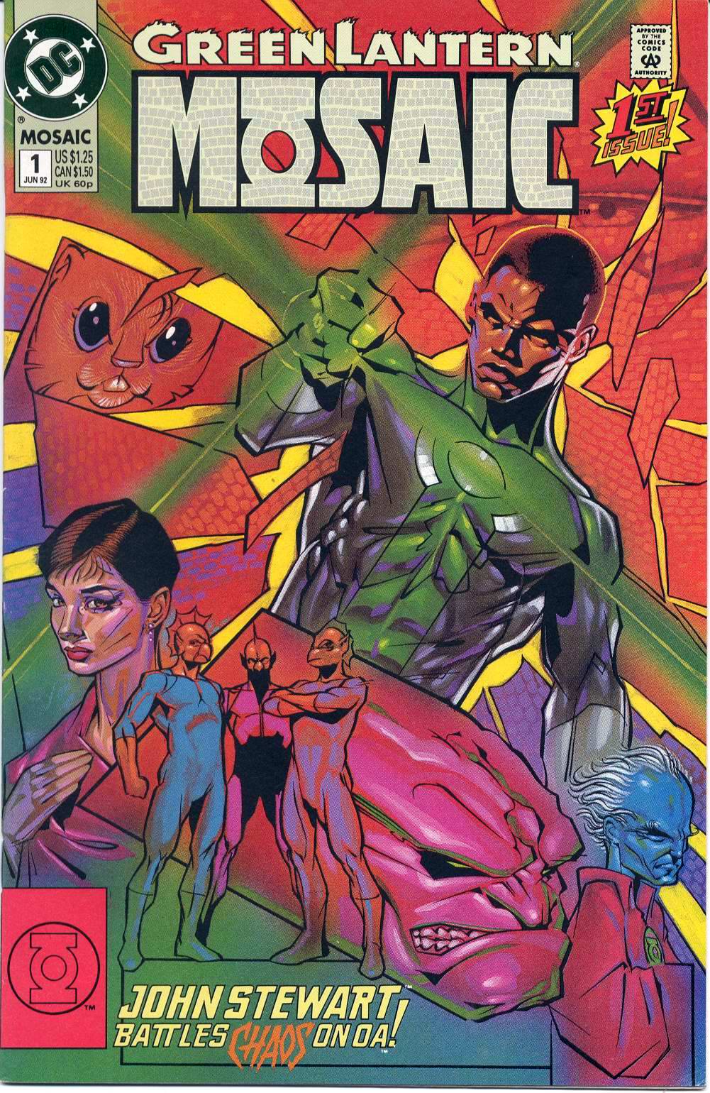Read online Green Lantern: Mosaic comic -  Issue #1 - 1