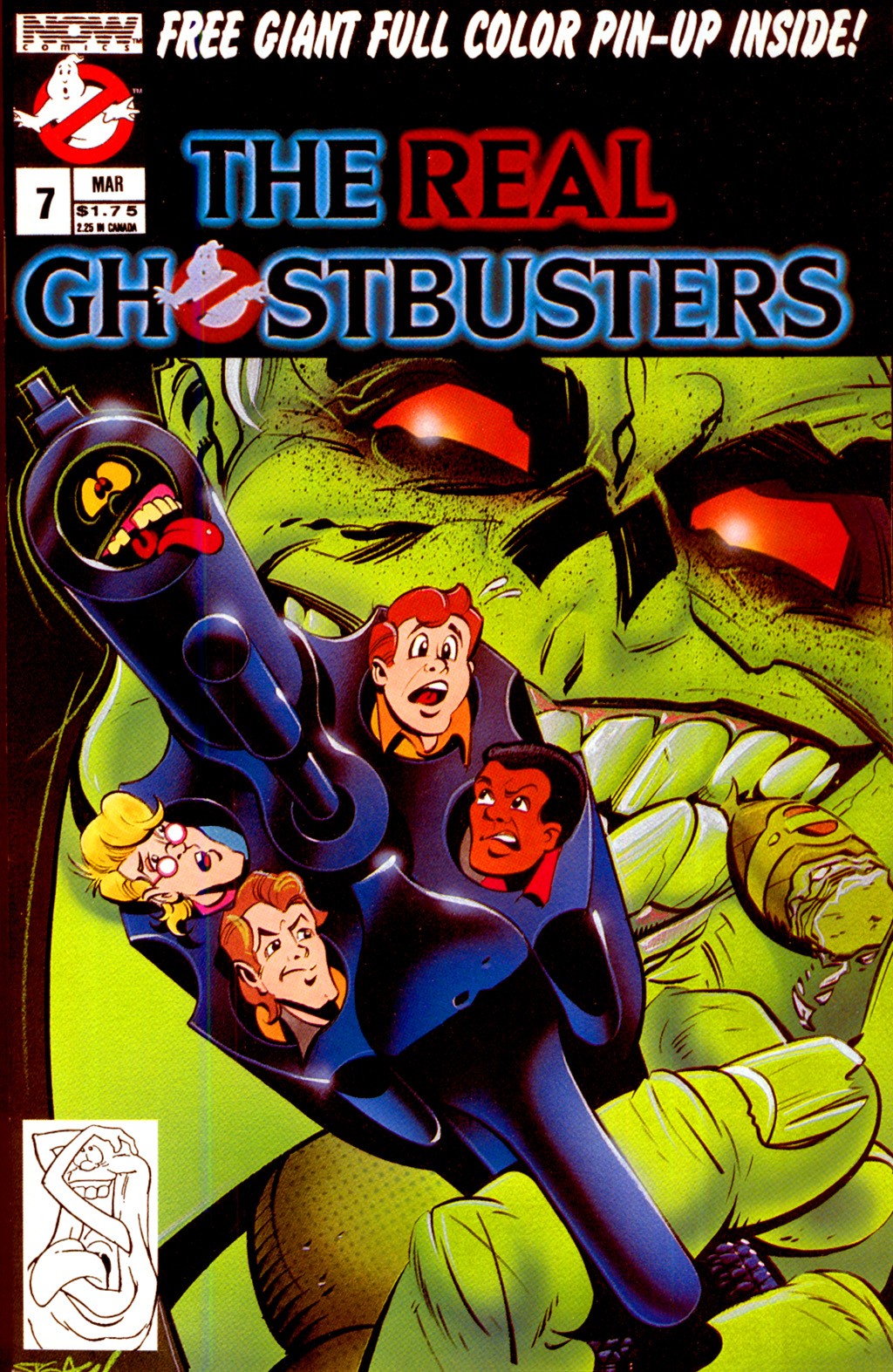 Read online Real Ghostbusters comic -  Issue #7 - 1