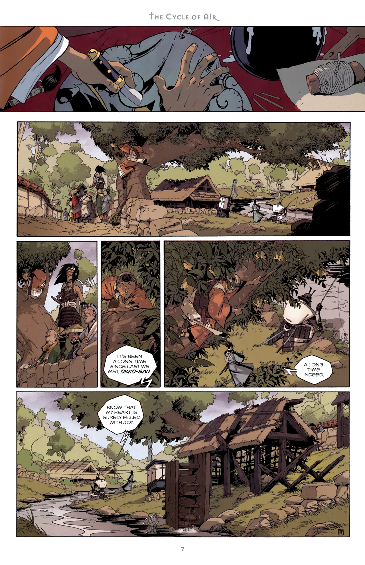 Read online Okko: The Cycle of Air comic -  Issue #2 - 7