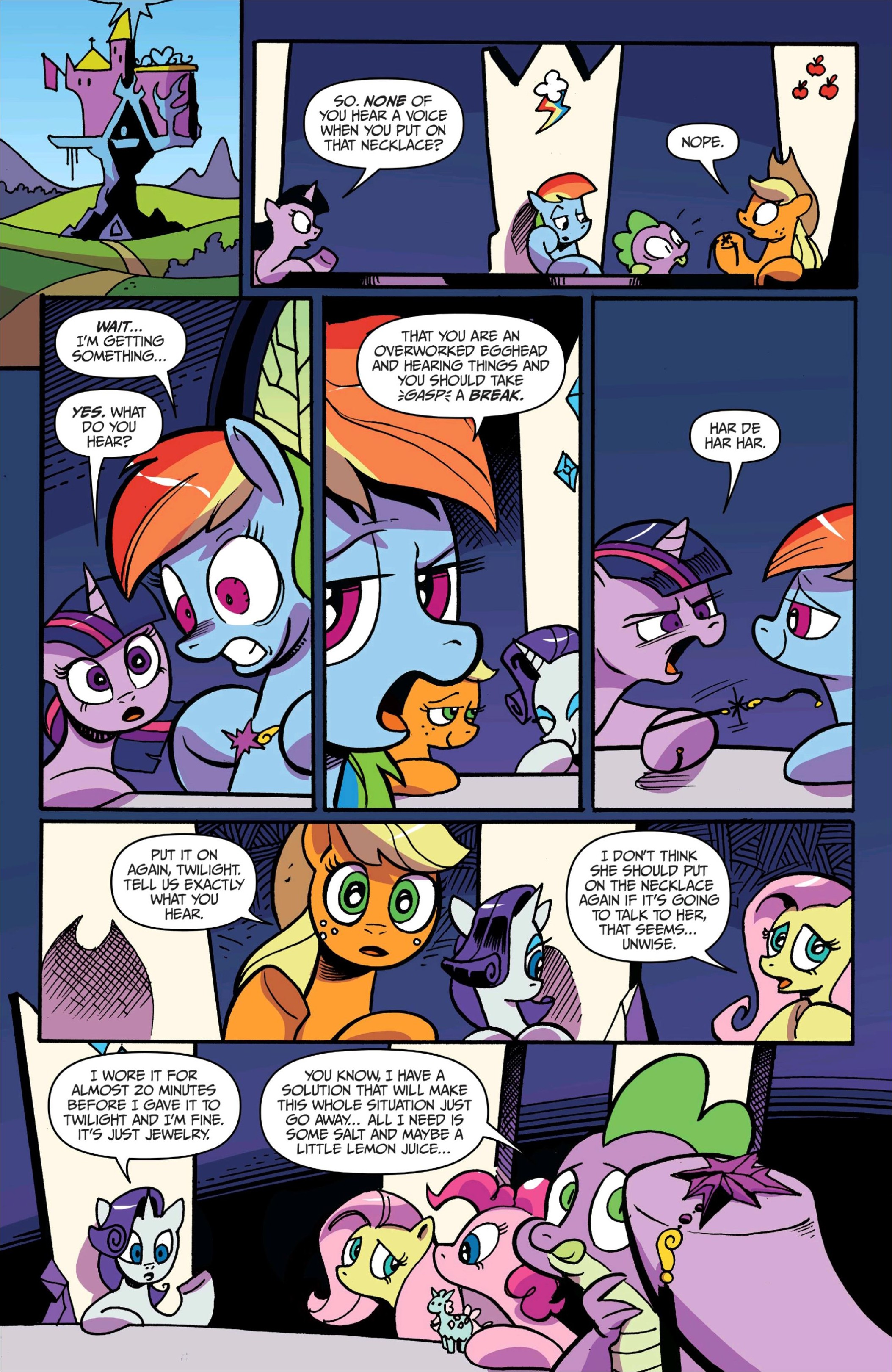Read online My Little Pony: Friendship is Magic comic -  Issue #75 - 11