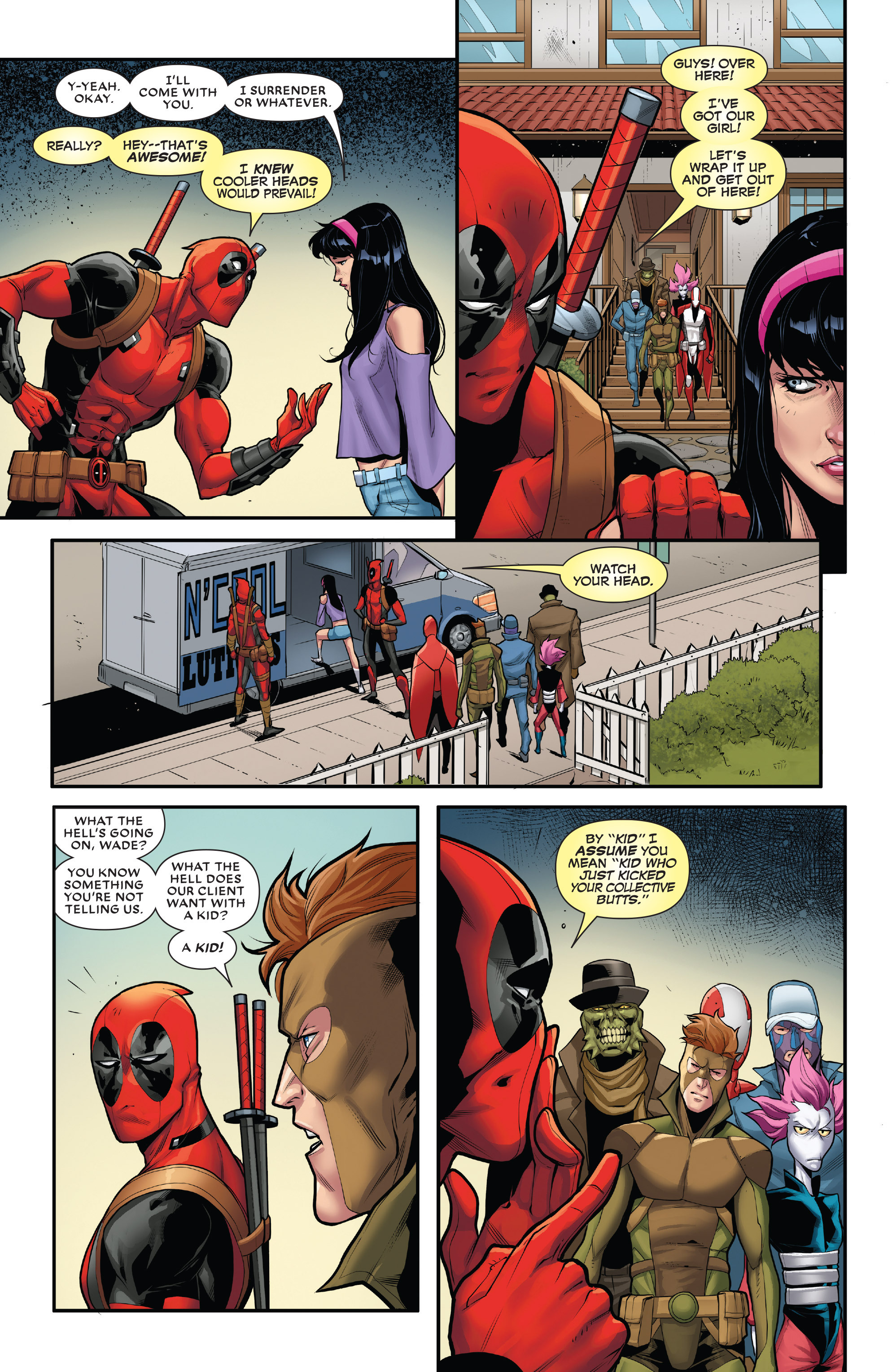 Read online Deadpool & the Mercs For Money [II] comic -  Issue #1 - 21