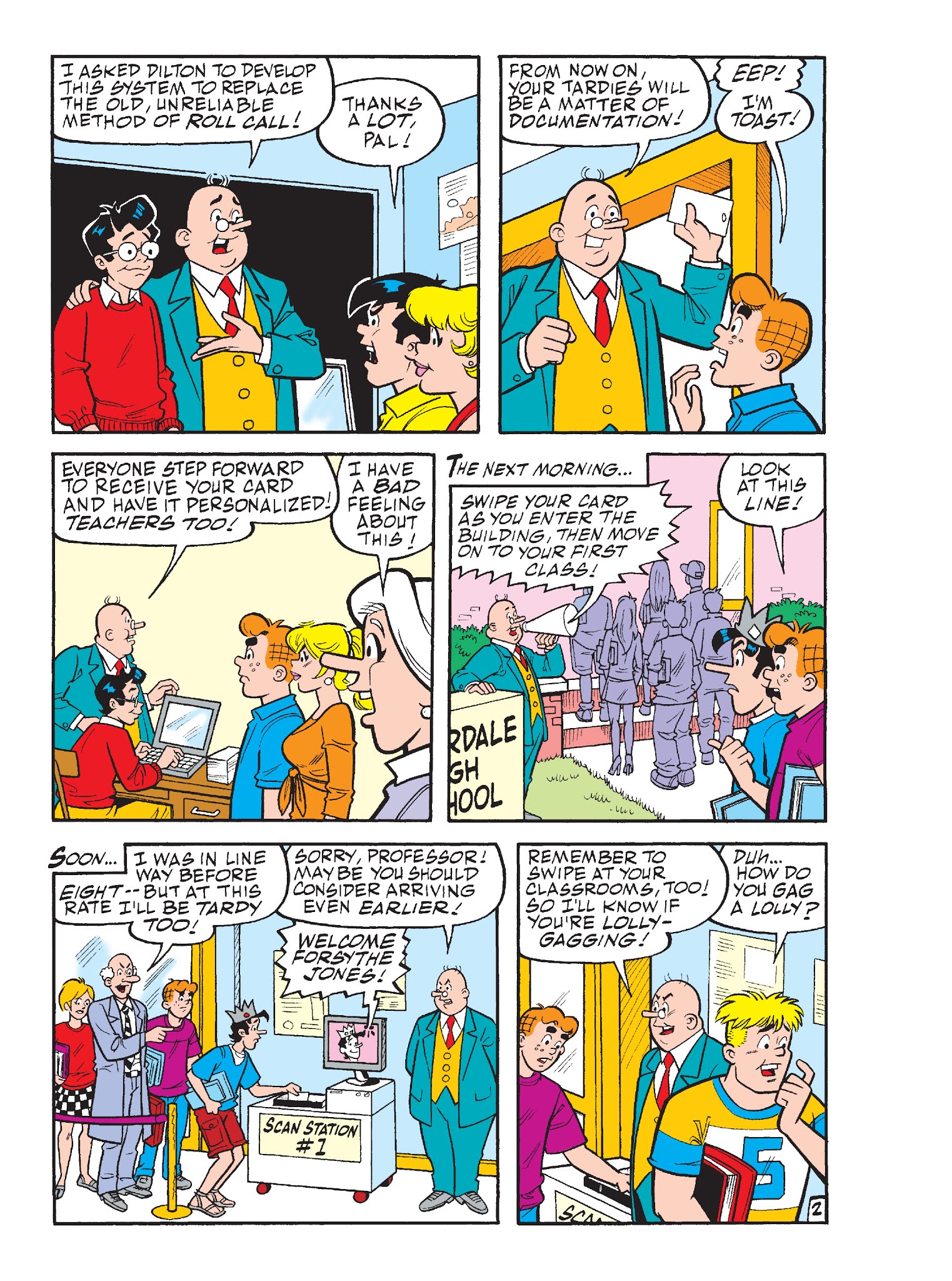 Read online Archie's Funhouse Double Digest comic -  Issue #26 - 126