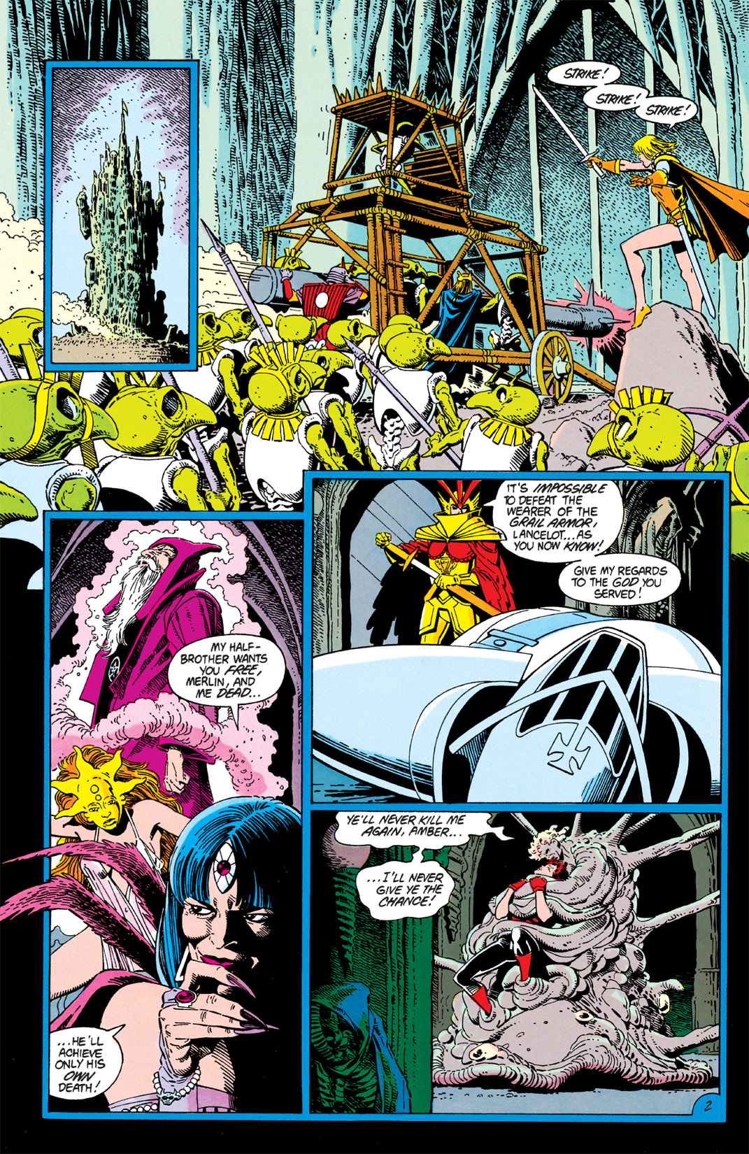 Read online Camelot 3000 comic -  Issue #12 - 4