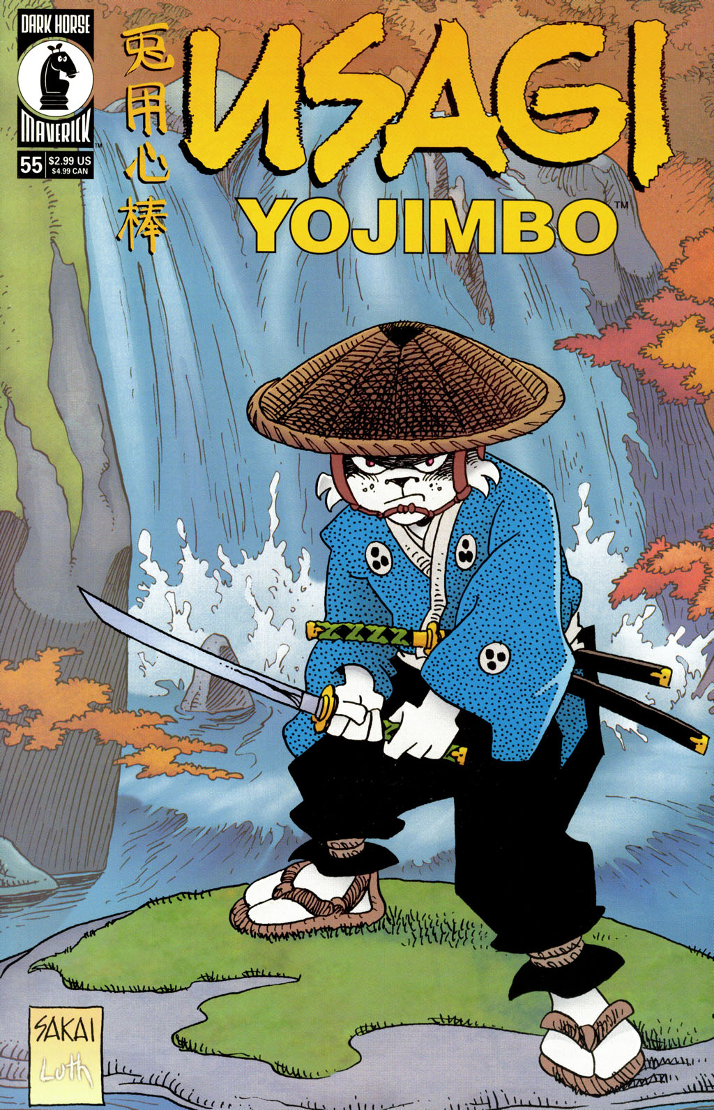 Read online Usagi Yojimbo (1996) comic -  Issue #55 - 1