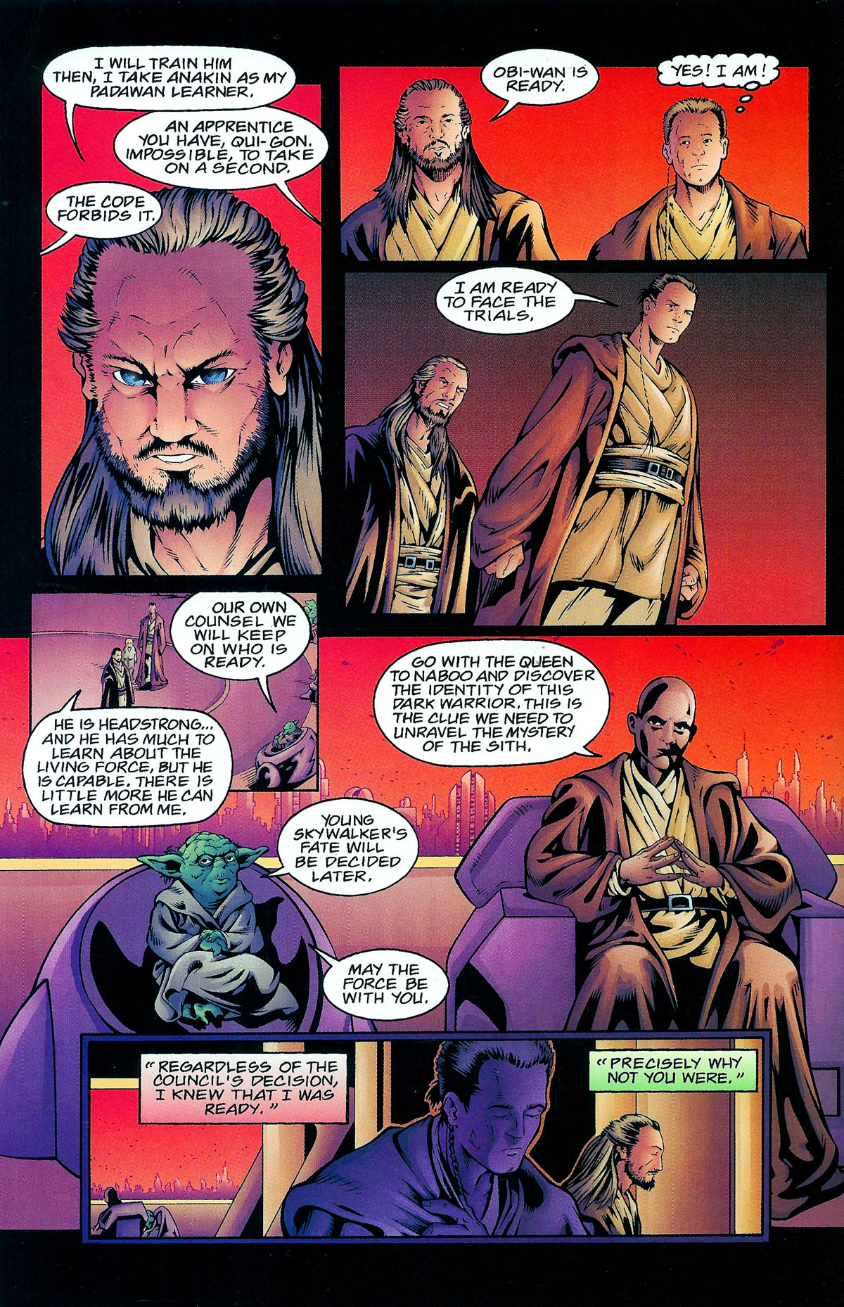 Read online Star Wars: Episode I comic -  Issue # Issue - Obi-Wan Kenobi - 14