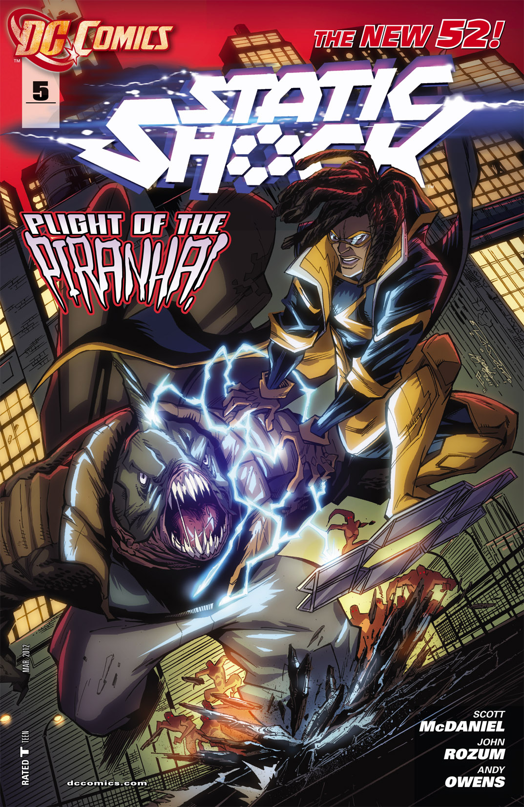 Read online Static Shock comic -  Issue #5 - 1