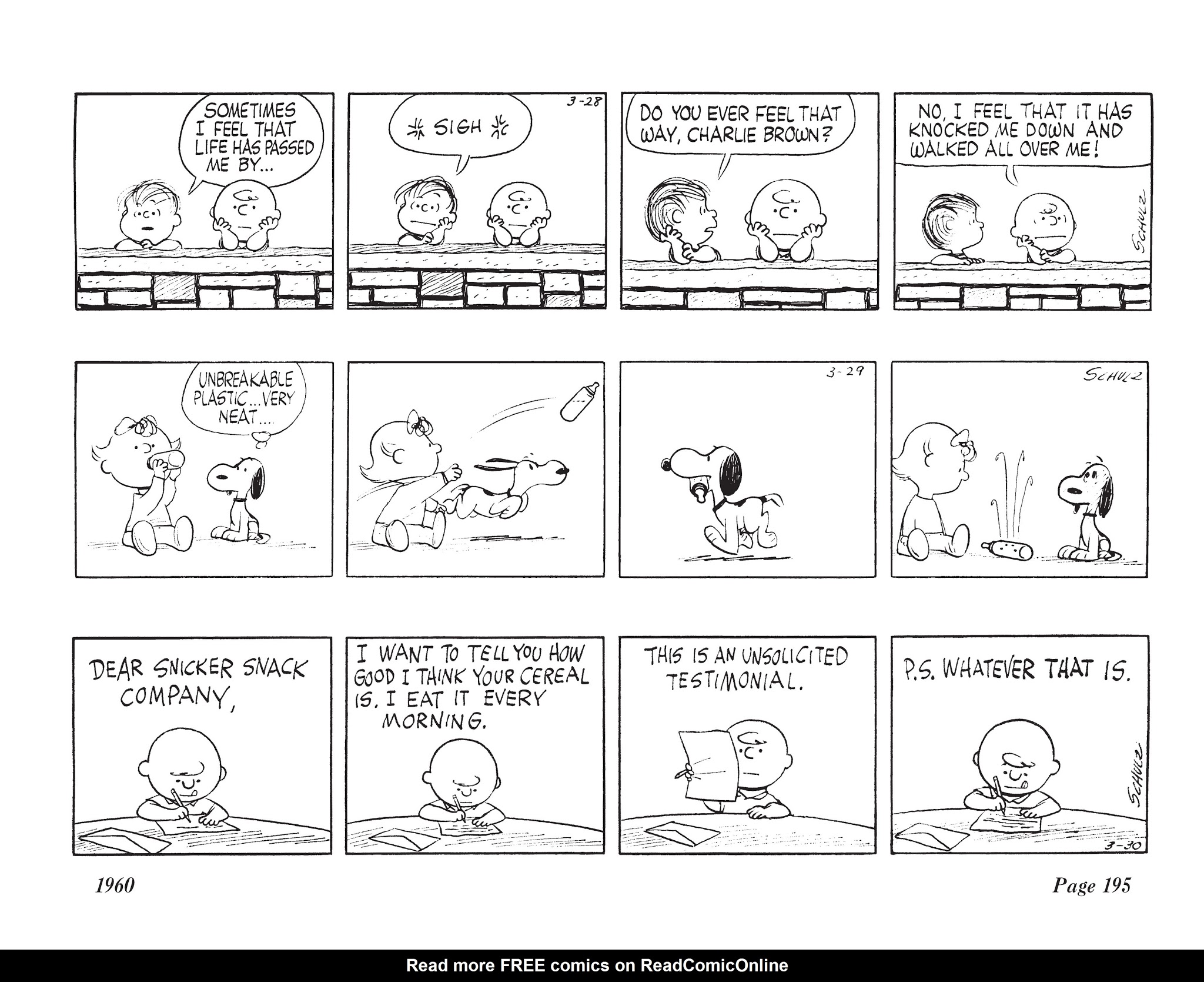 Read online The Complete Peanuts comic -  Issue # TPB 5 - 211