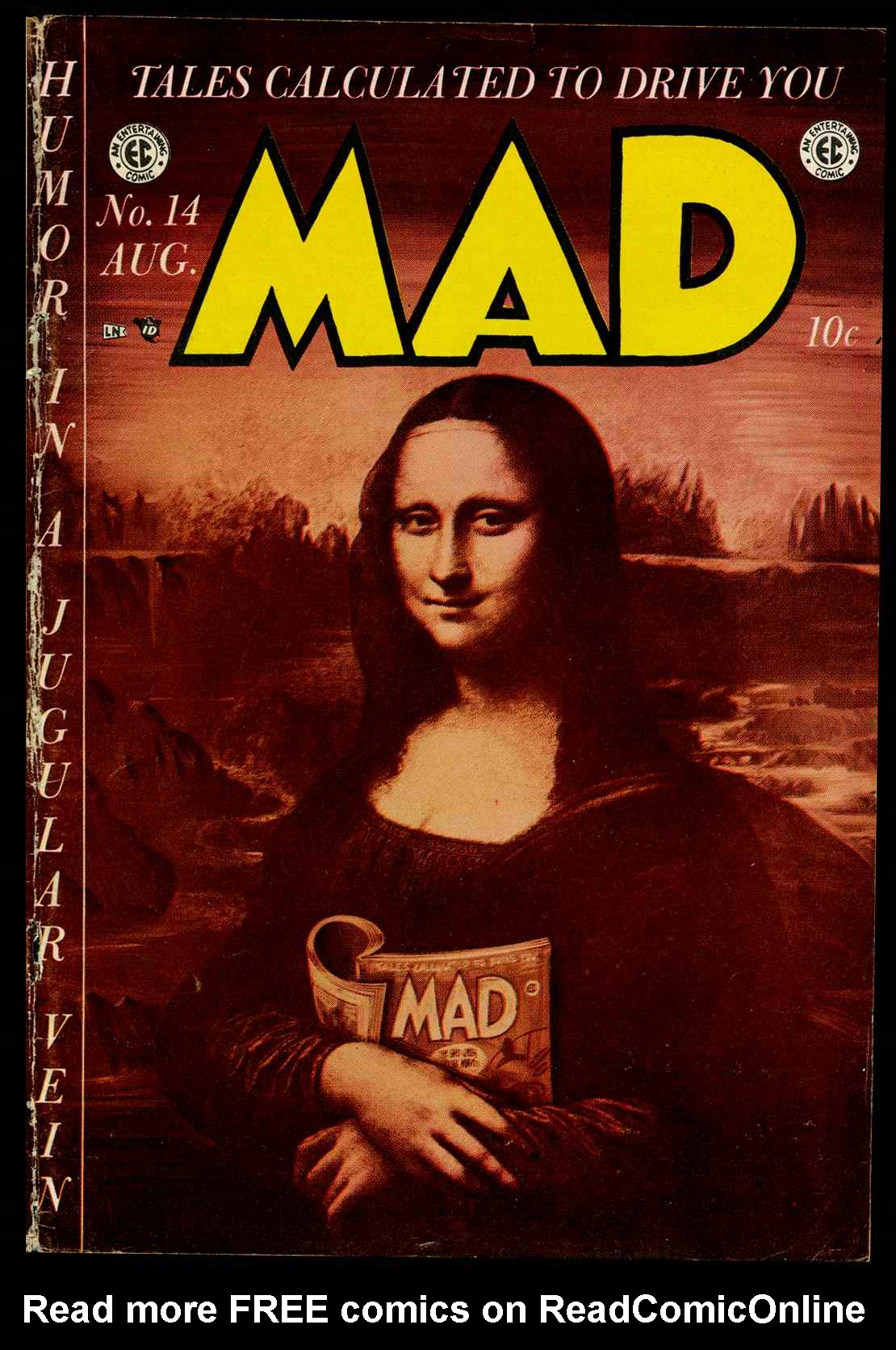 Read online MAD comic -  Issue #14 - 1