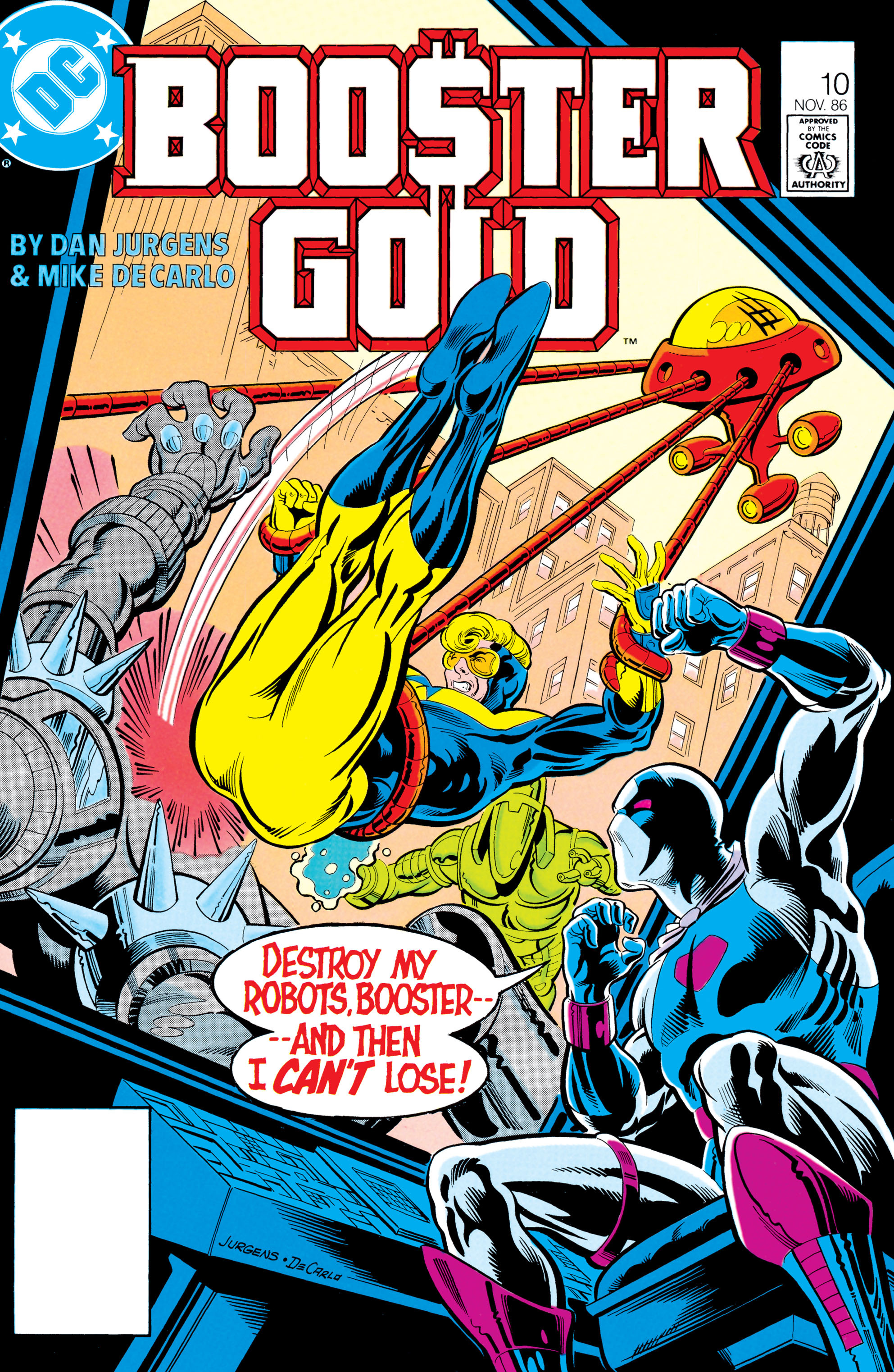 Read online Booster Gold (1986) comic -  Issue #10 - 1